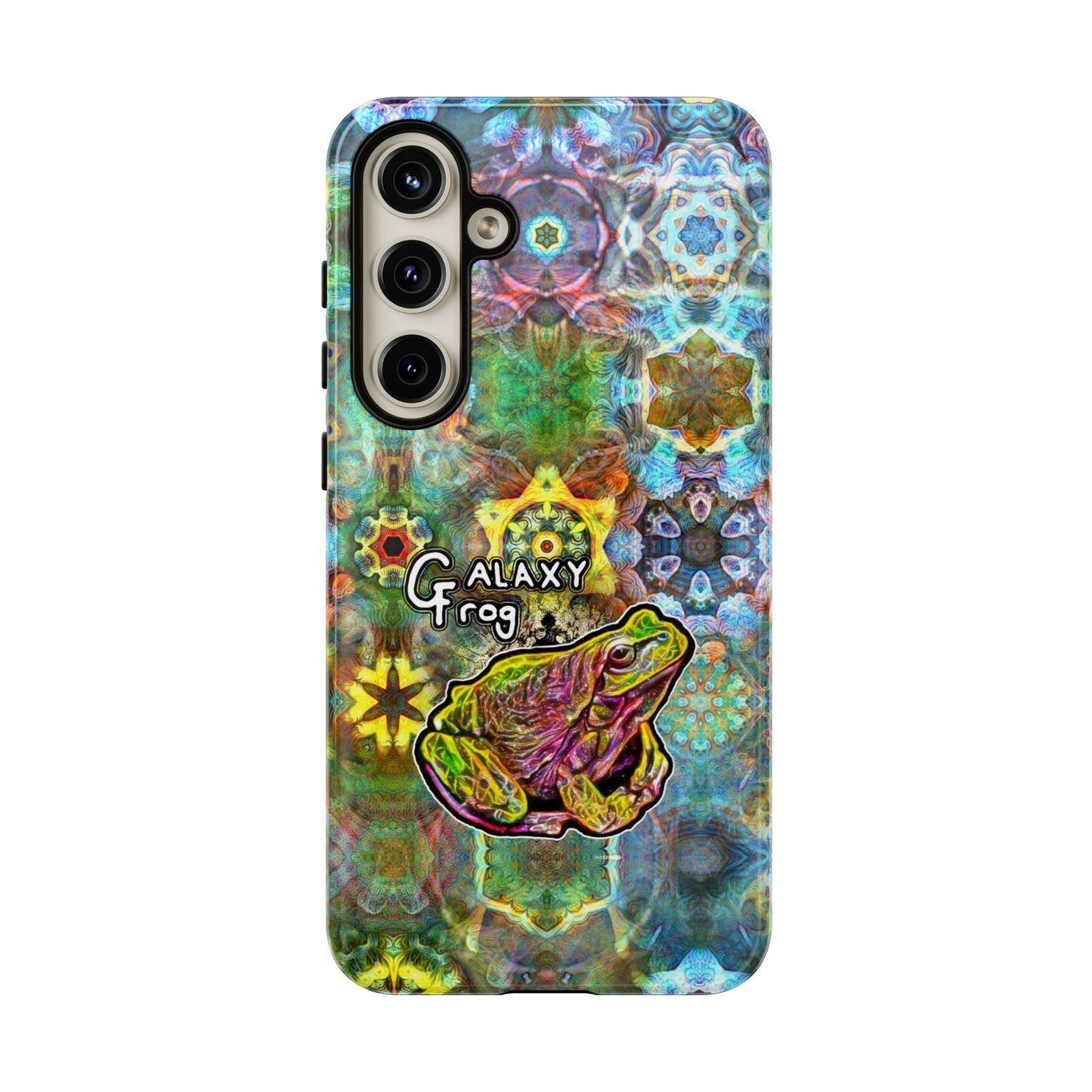 Galaxy Frog Fractal Cymagic Kaleidoscape Phone Cases