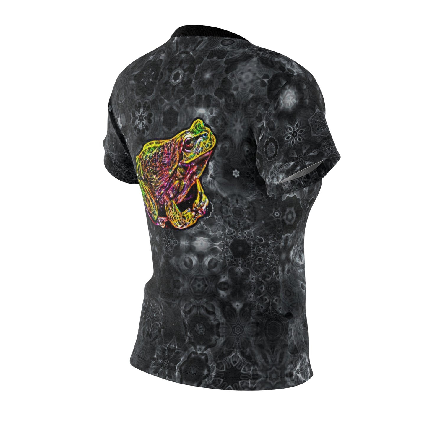 Galaxy Frog Cymatics Women's AOP Cut & Sew Tee