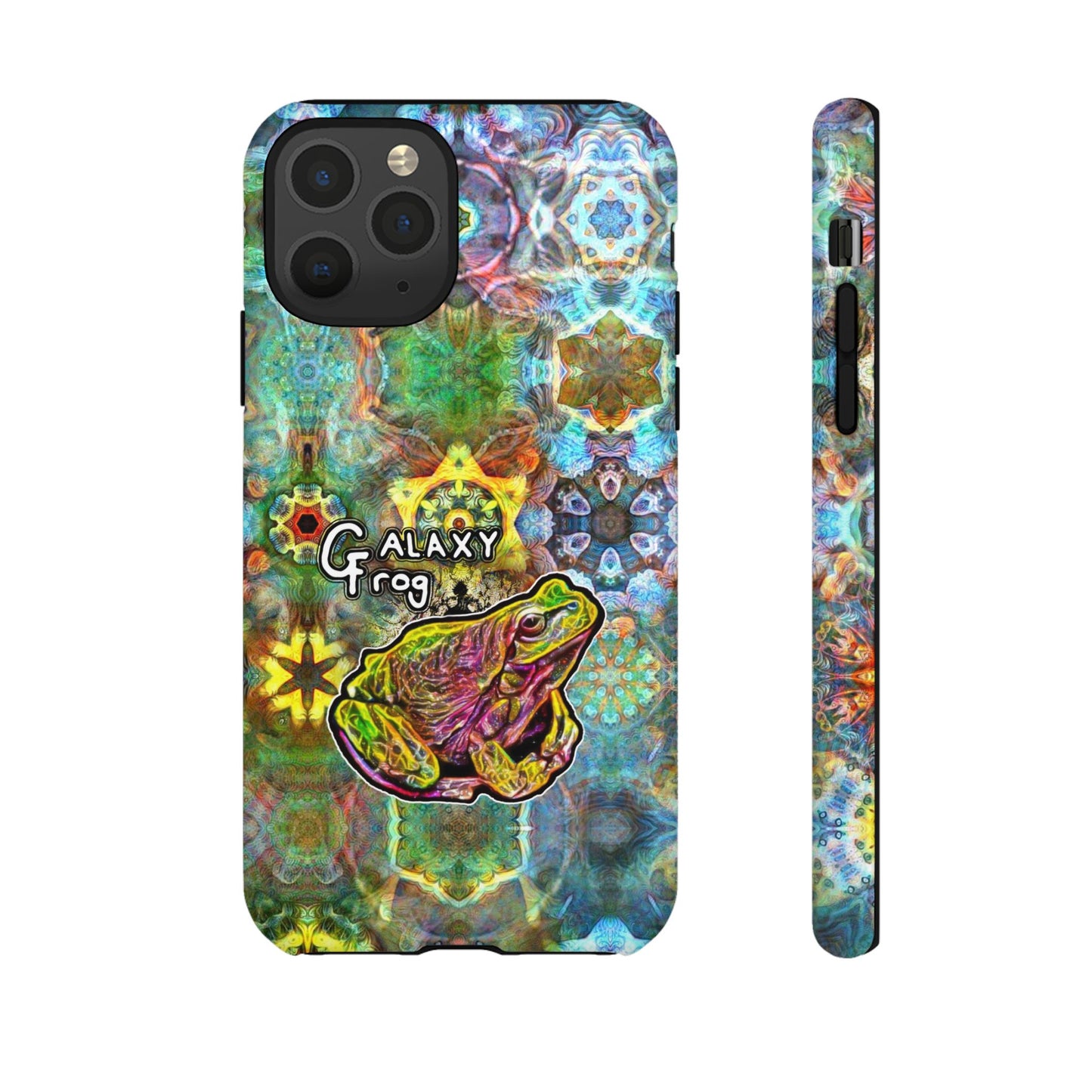 Galaxy Frog Fractal Cymagic Kaleidoscape Phone Cases