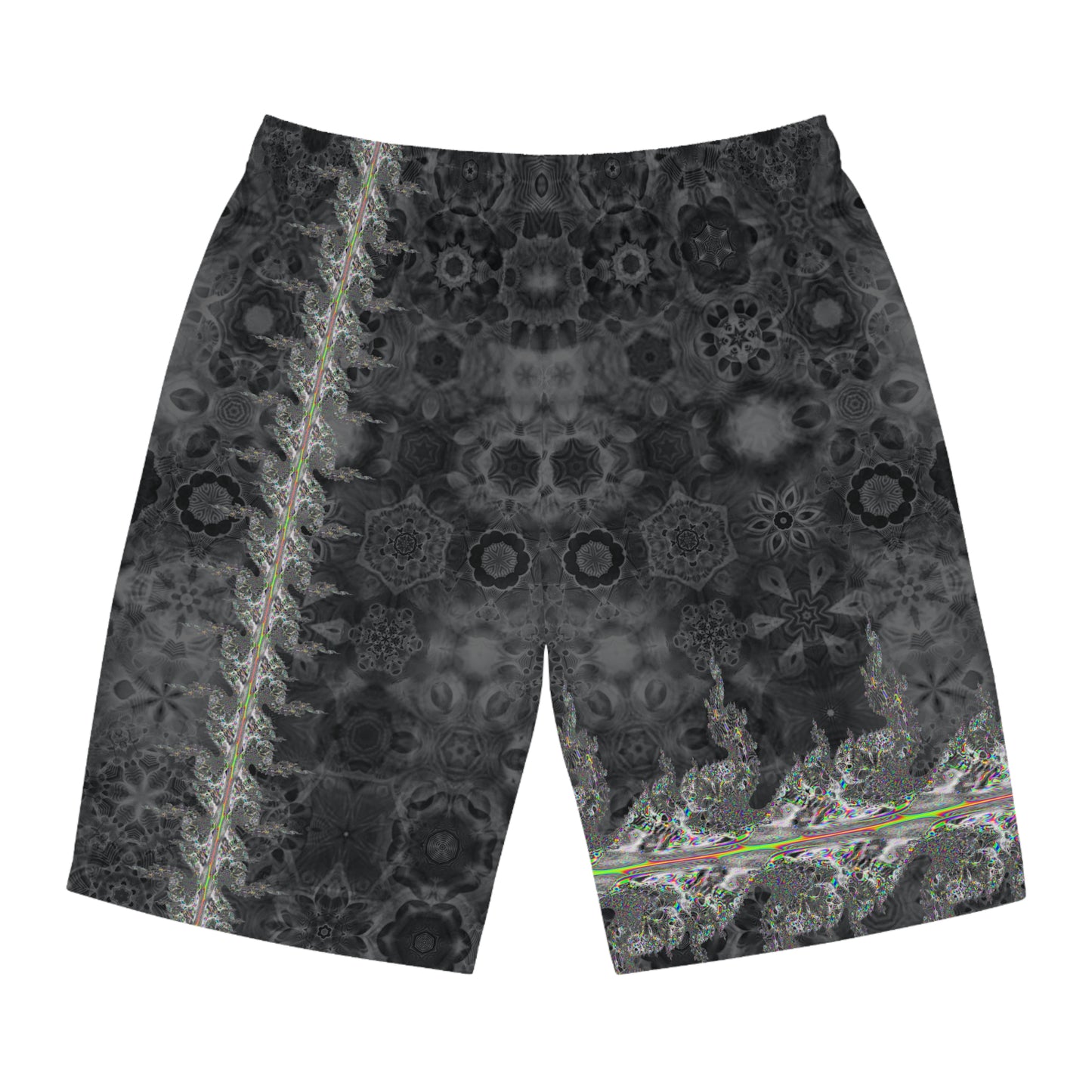 Galaxy Frog Fractal Cymagic Kaleidoscape Shorts