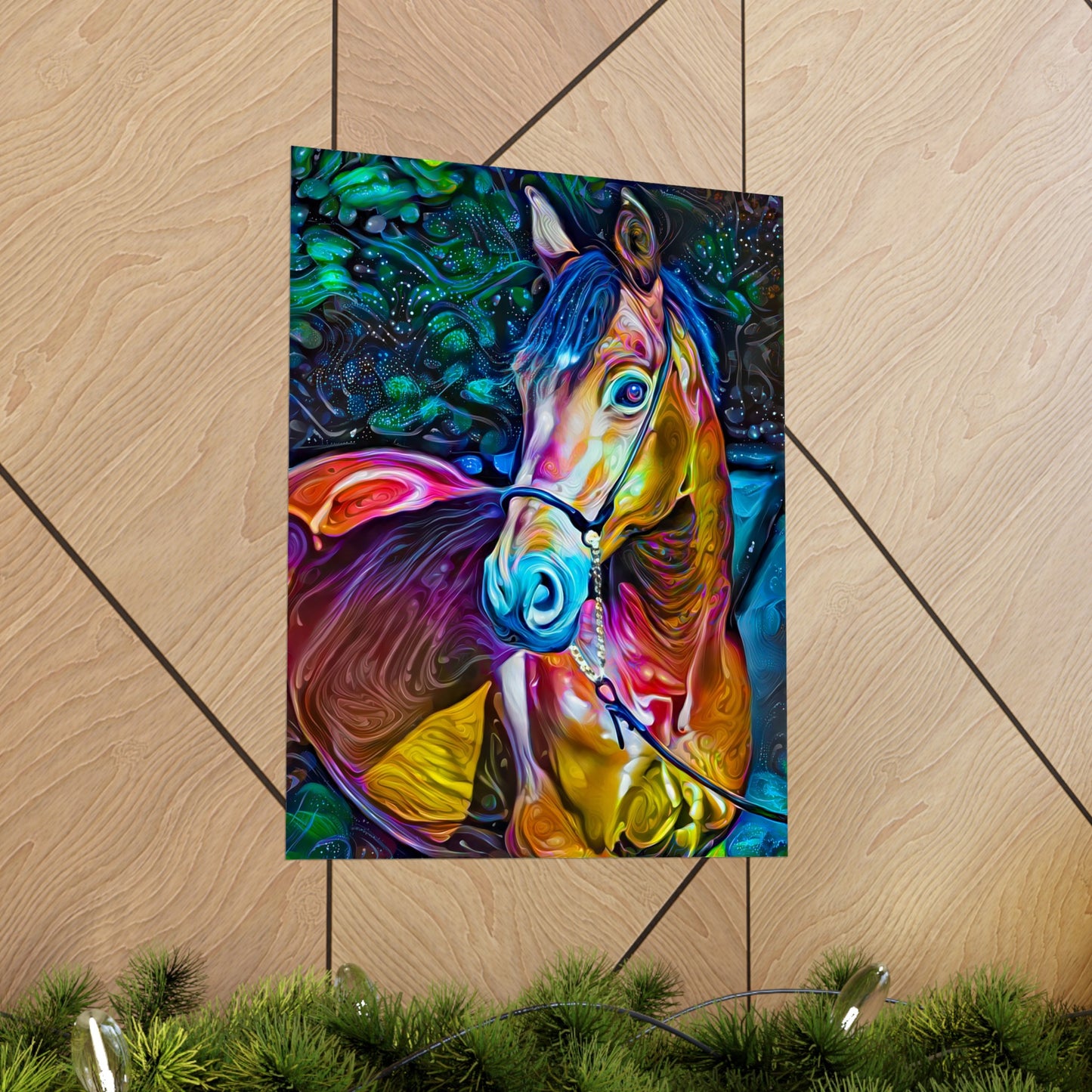 Unlimited Horse Power! Premium Matte vertical posters