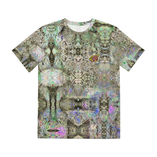 Galaxy Frog Men's Polyester Tee (AOP)