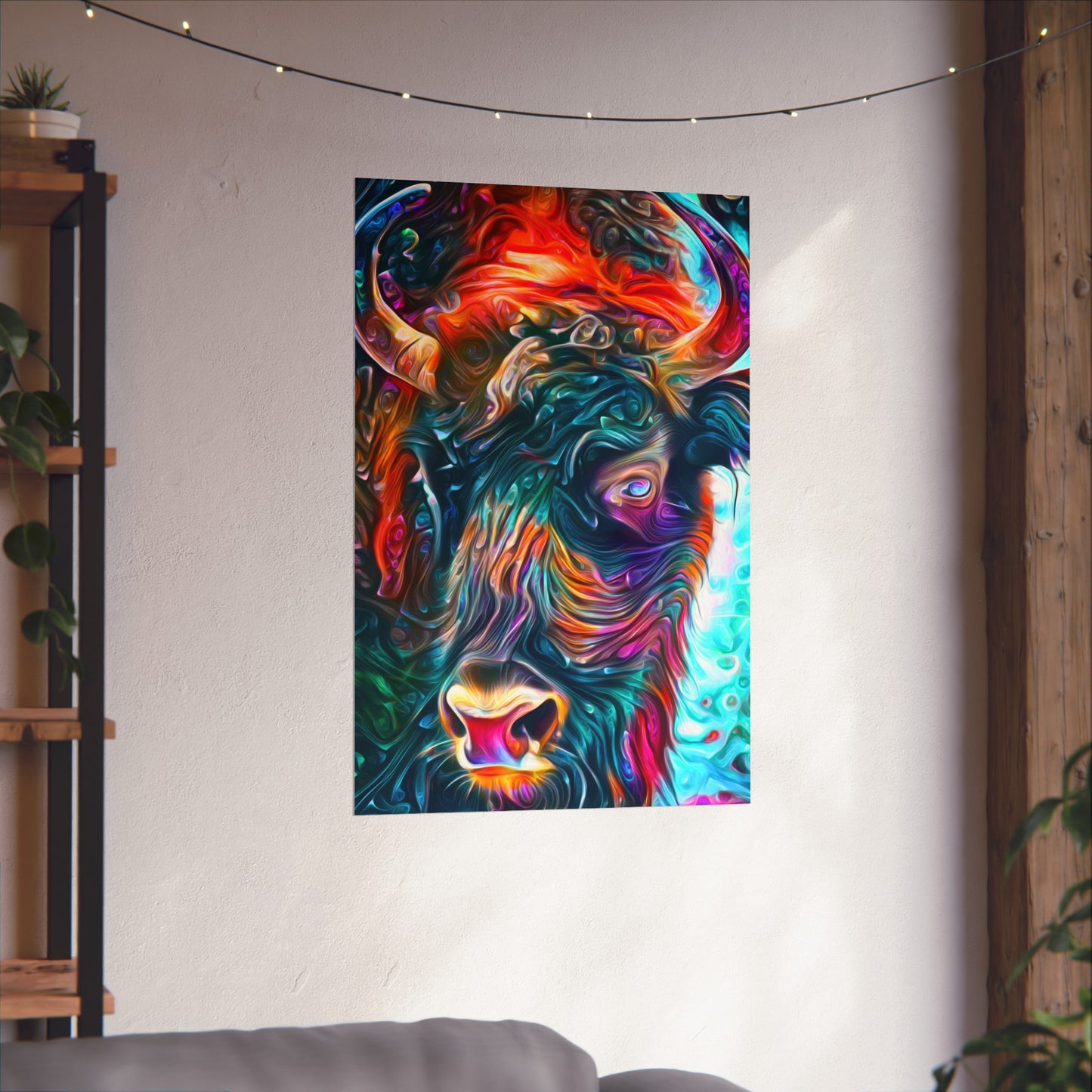 Buffalo Extravaganza Bonanza Premium Matte vertical posters