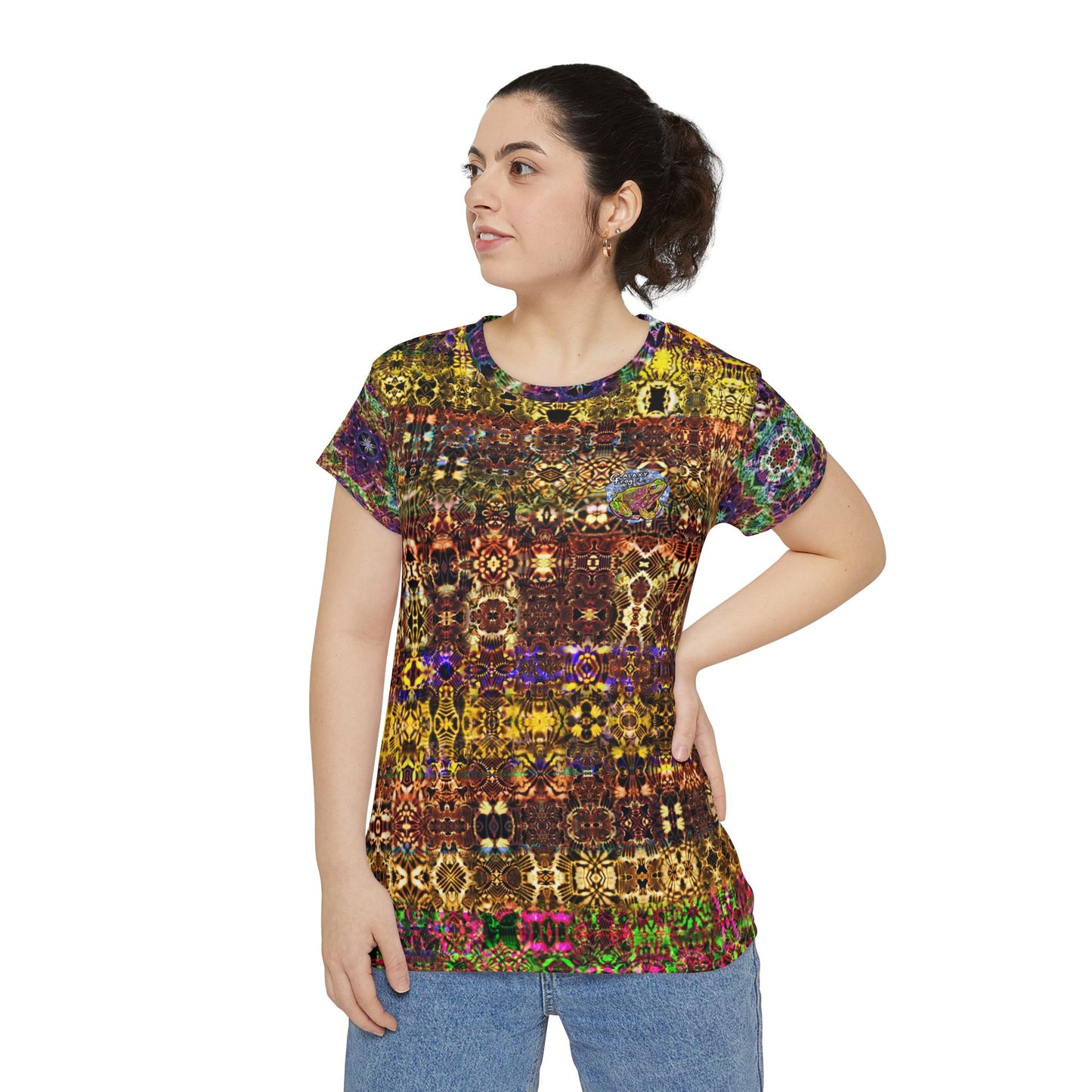 Galaxy Frog Abaliwo Hip Hop Foundation Cymatics Women's Tee
