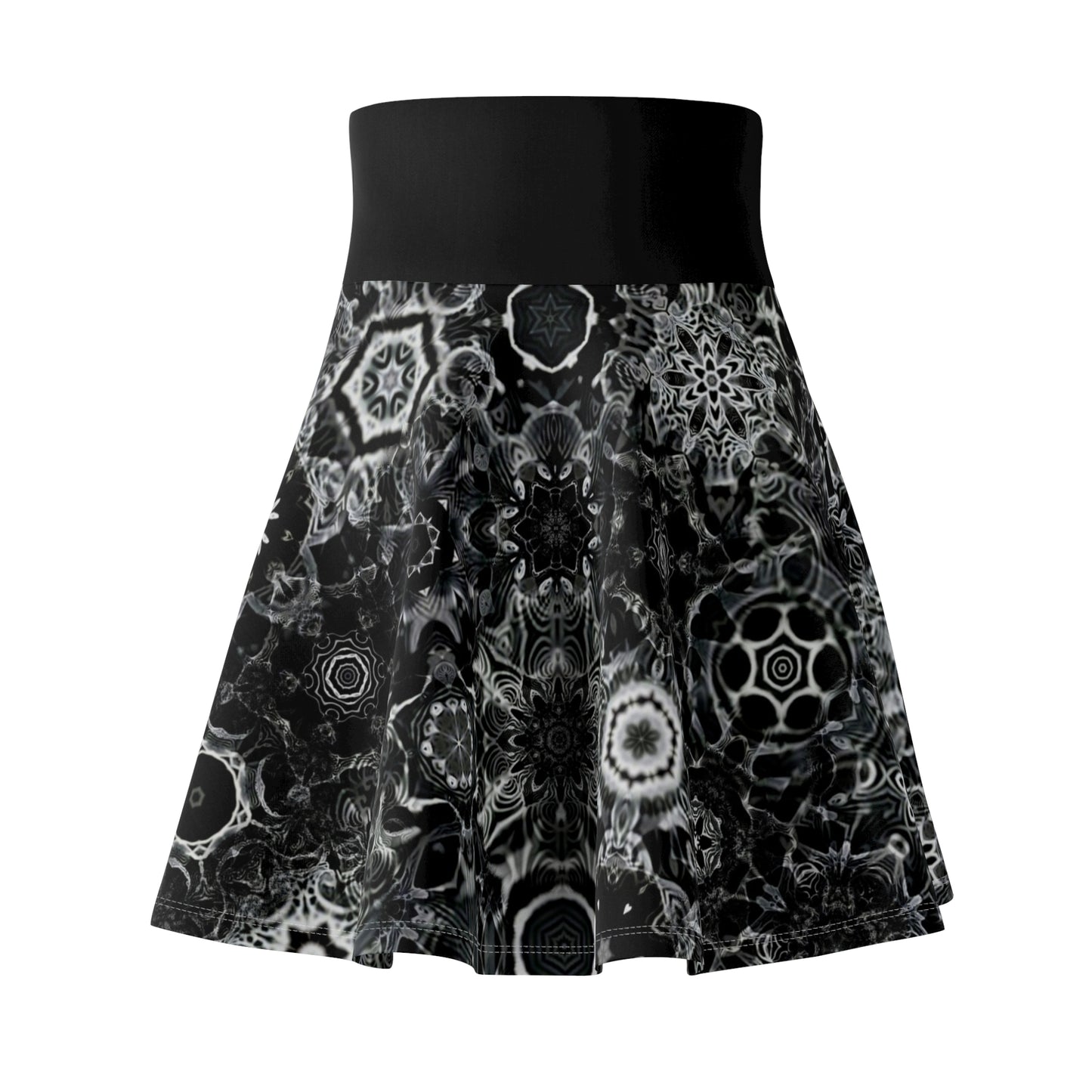 Galaxy Frog Cymatics Women's Skater Skirt