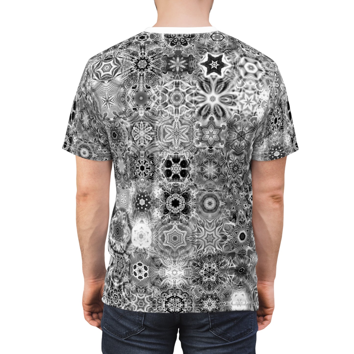 Galaxy Frog Have a Great Day Fractal Cymatics Tee 0001