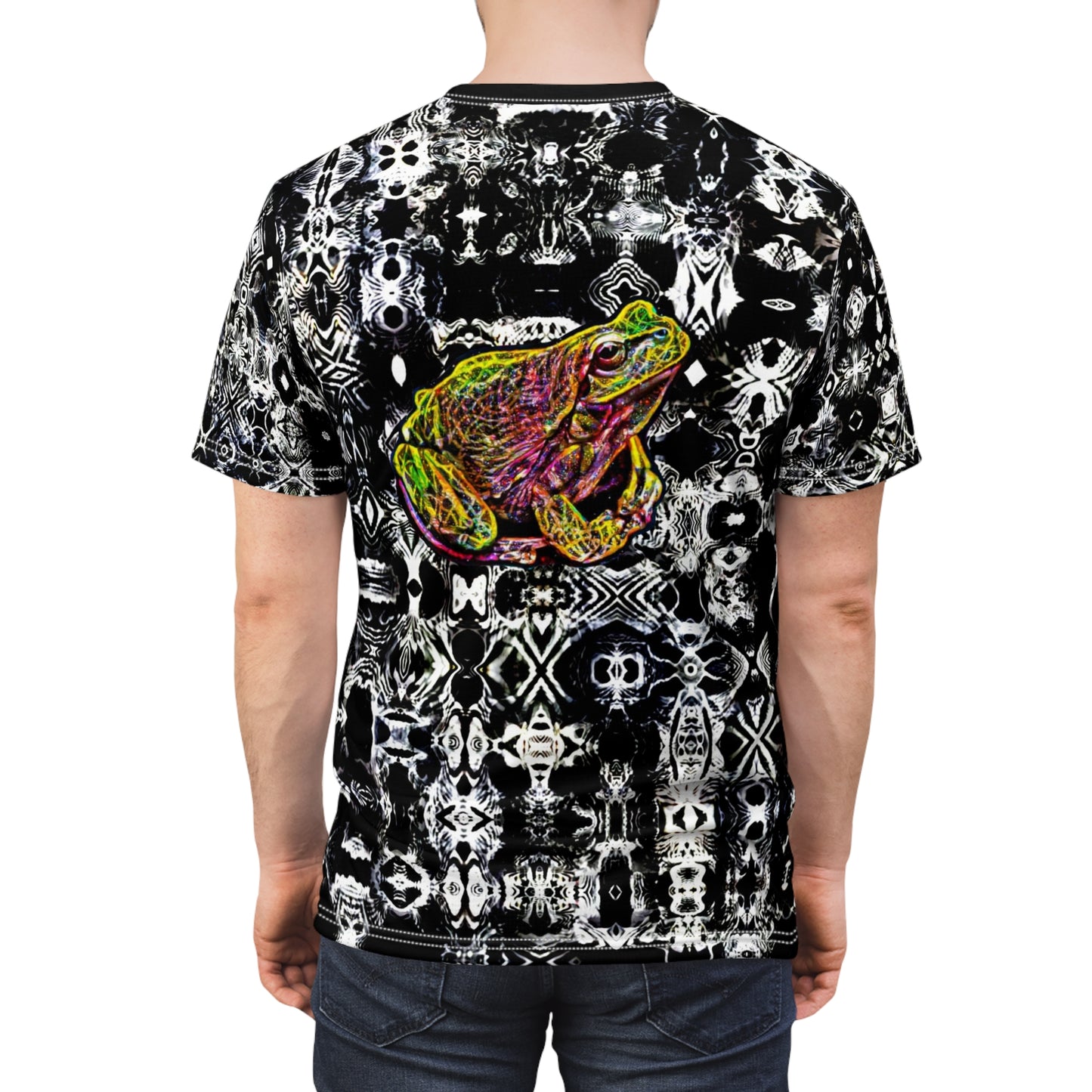 Galaxy Frog Cymatics AOP Cut & Sew Tee