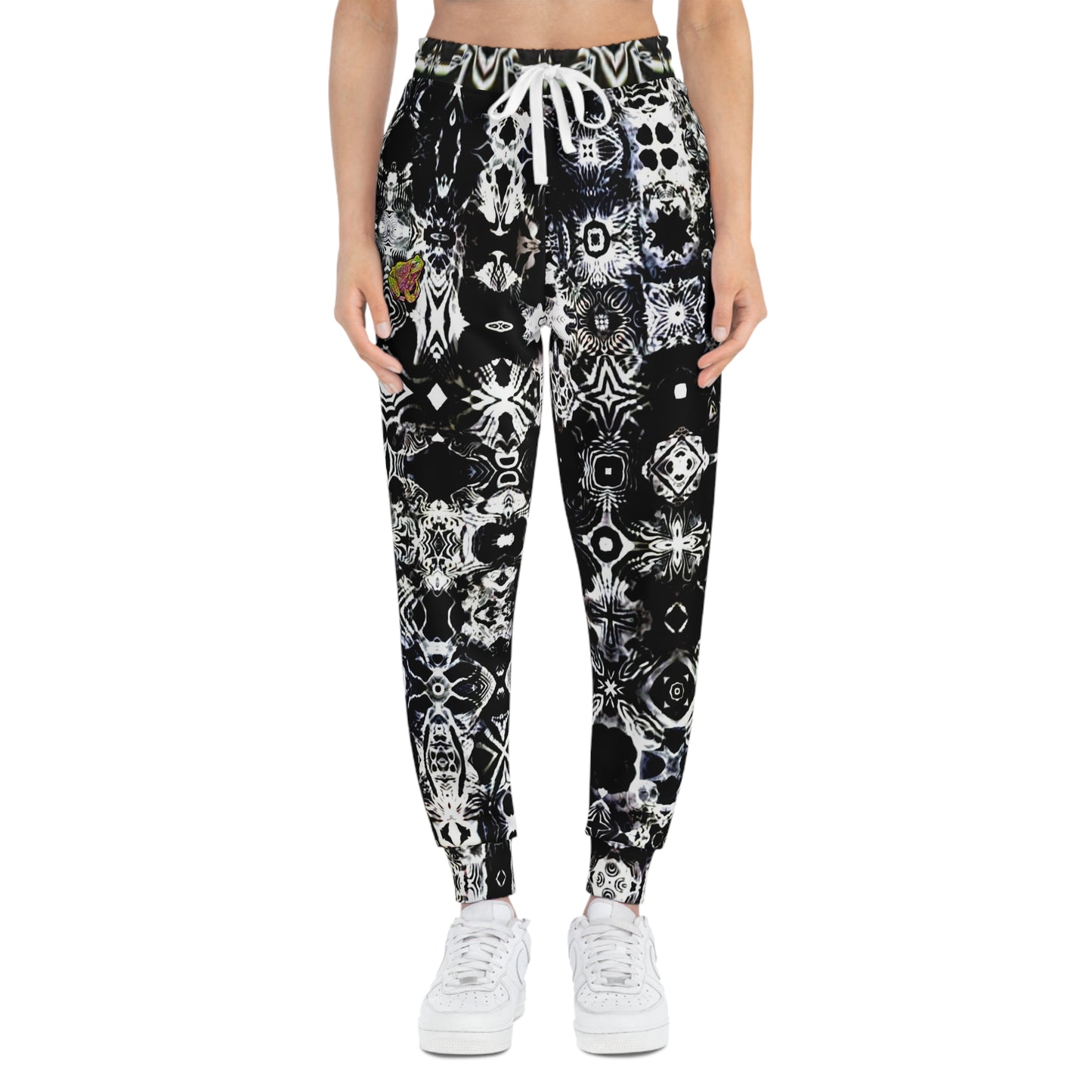 Galaxy Frog Cymatics Athletic Joggers (AOP)