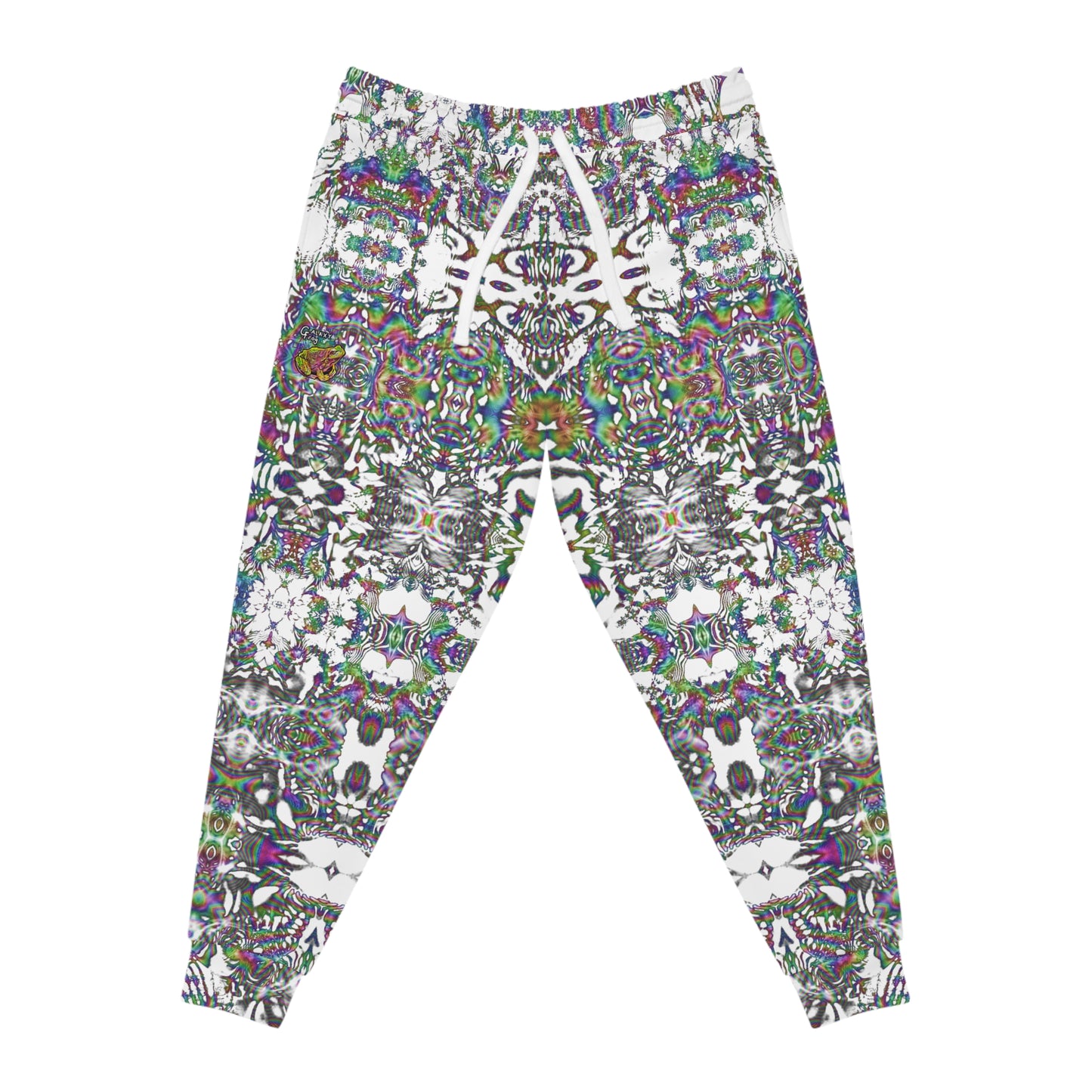 Galaxy Frog Cymadelic Kaleidoscape Athletic Joggers (AOP)