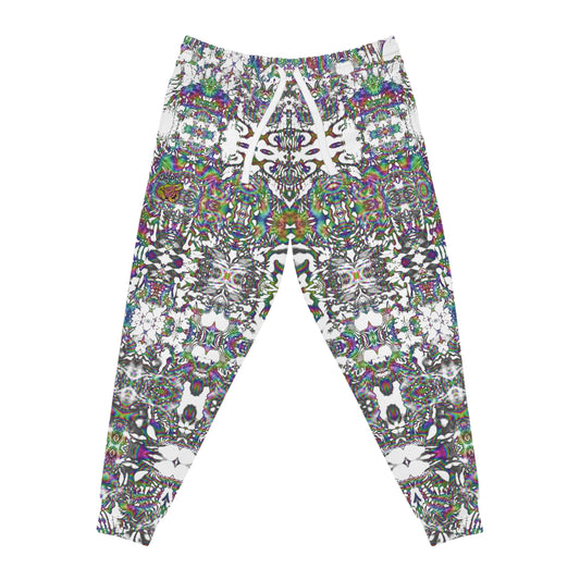 Galaxy Frog Cymadelic Kaleidoscape Athletic Joggers (AOP)
