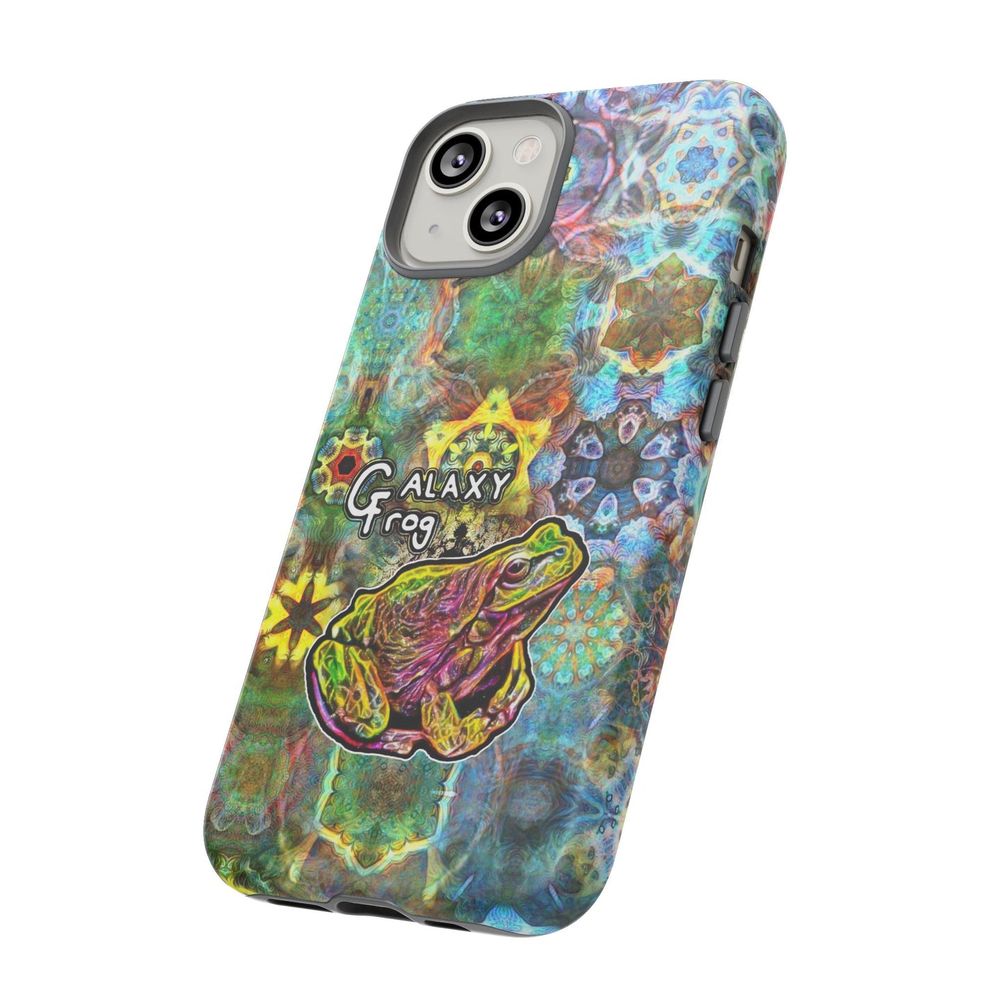 Galaxy Frog Fractal Cymagic Kaleidoscape Phone Cases