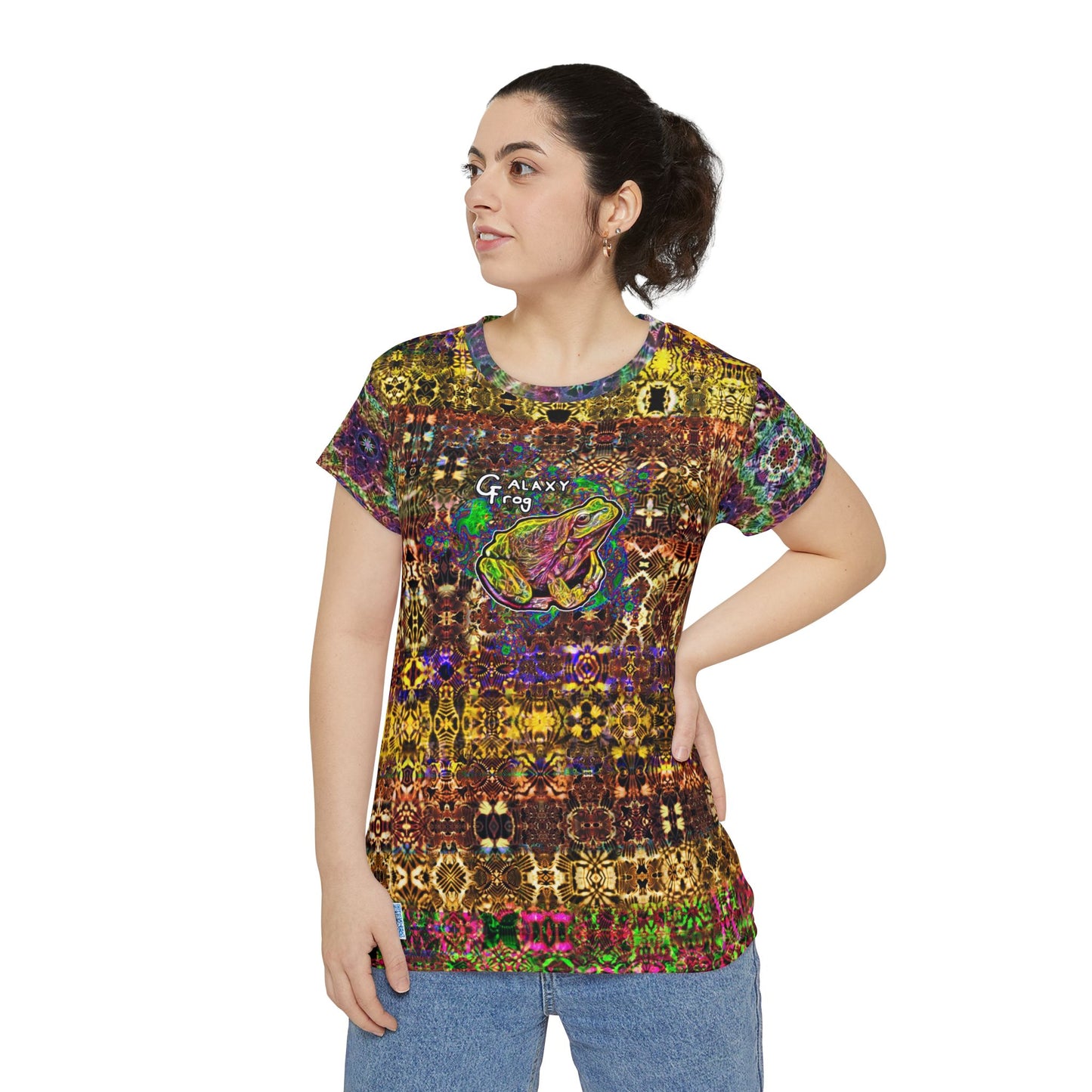 Galaxy Frog Abaliwo Hip Hop Foundation Cymatics Women's Tee