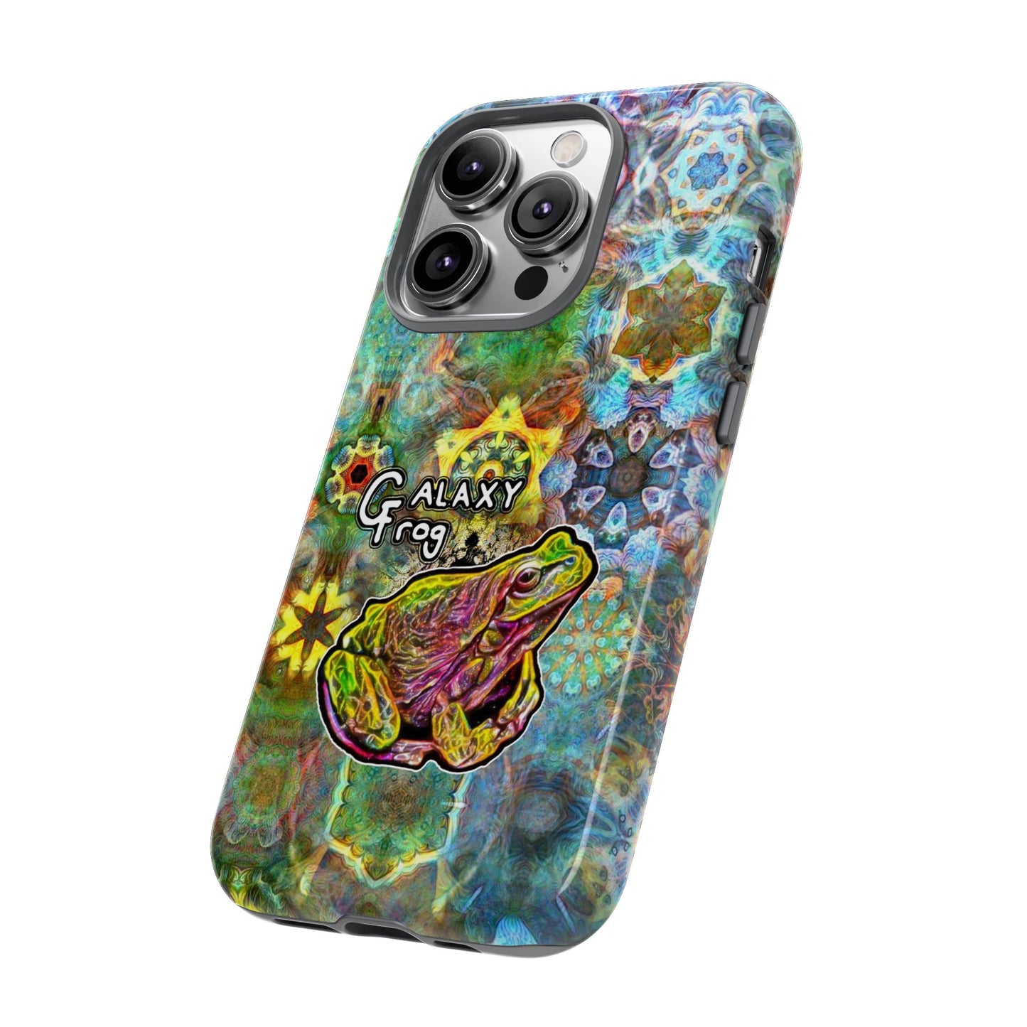 Galaxy Frog Fractal Cymagic Kaleidoscape Phone Cases