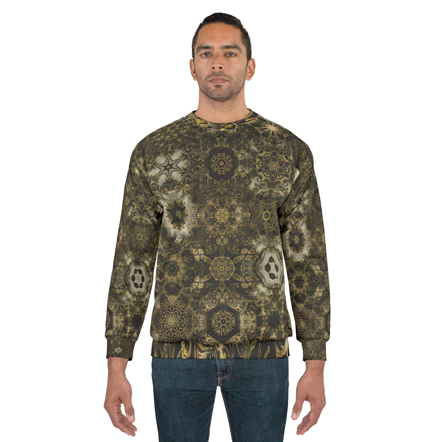 Galaxy Frog AOP Cymatics Sweatshirt