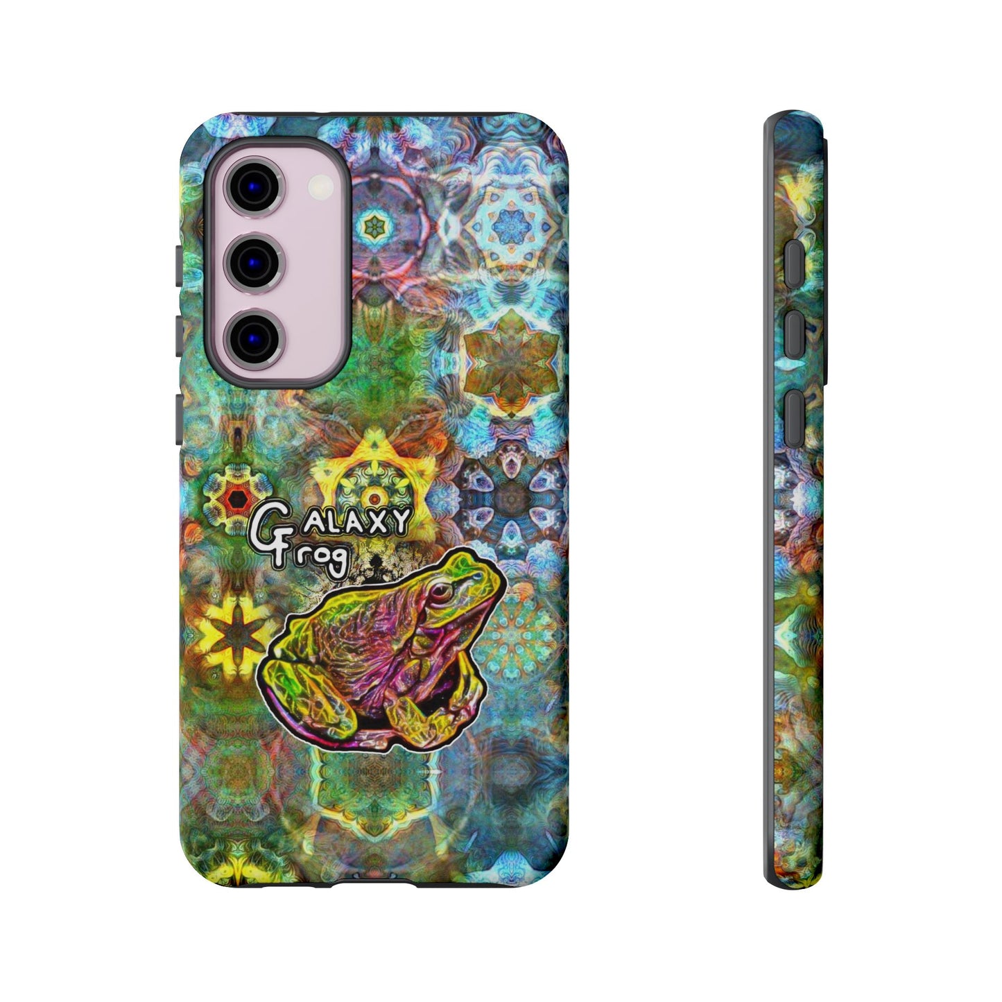 Galaxy Frog Fractal Cymagic Kaleidoscape Phone Cases