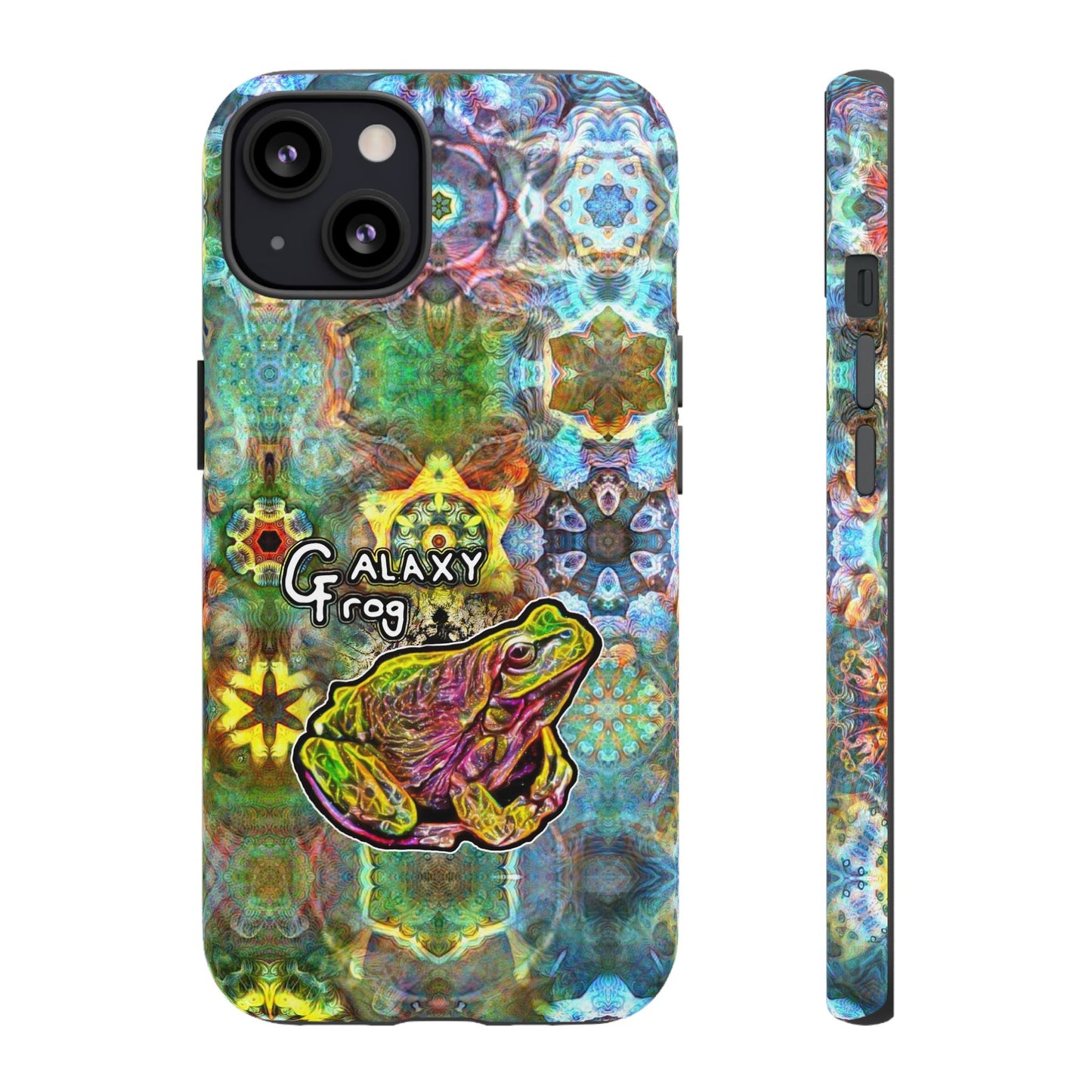 Galaxy Frog Fractal Cymagic Kaleidoscape Phone Cases