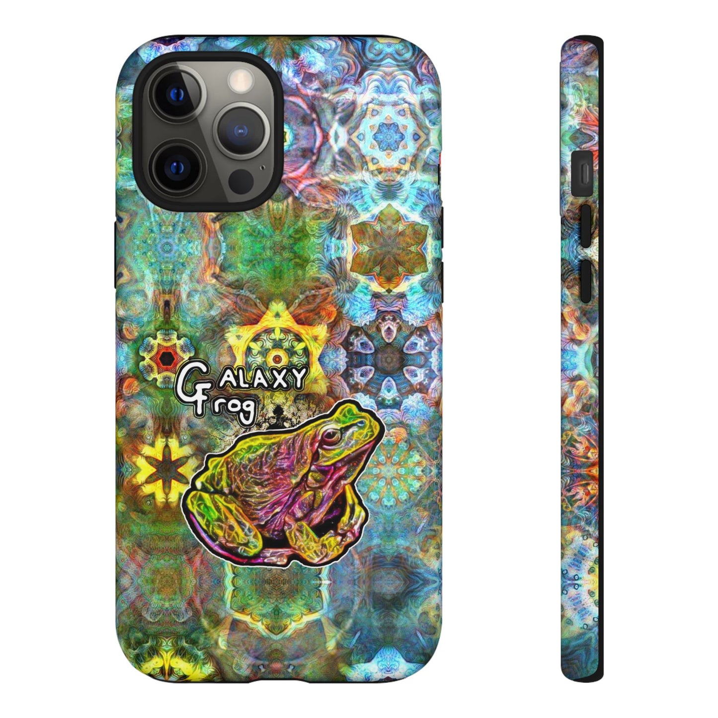 Galaxy Frog Fractal Cymagic Kaleidoscape Phone Cases