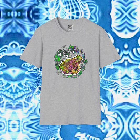 Galaxy Frog Cymatics 93 Softstyle T-Shirt