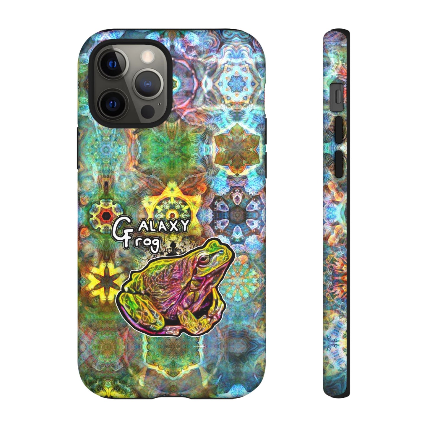 Galaxy Frog Fractal Cymagic Kaleidoscape Phone Cases