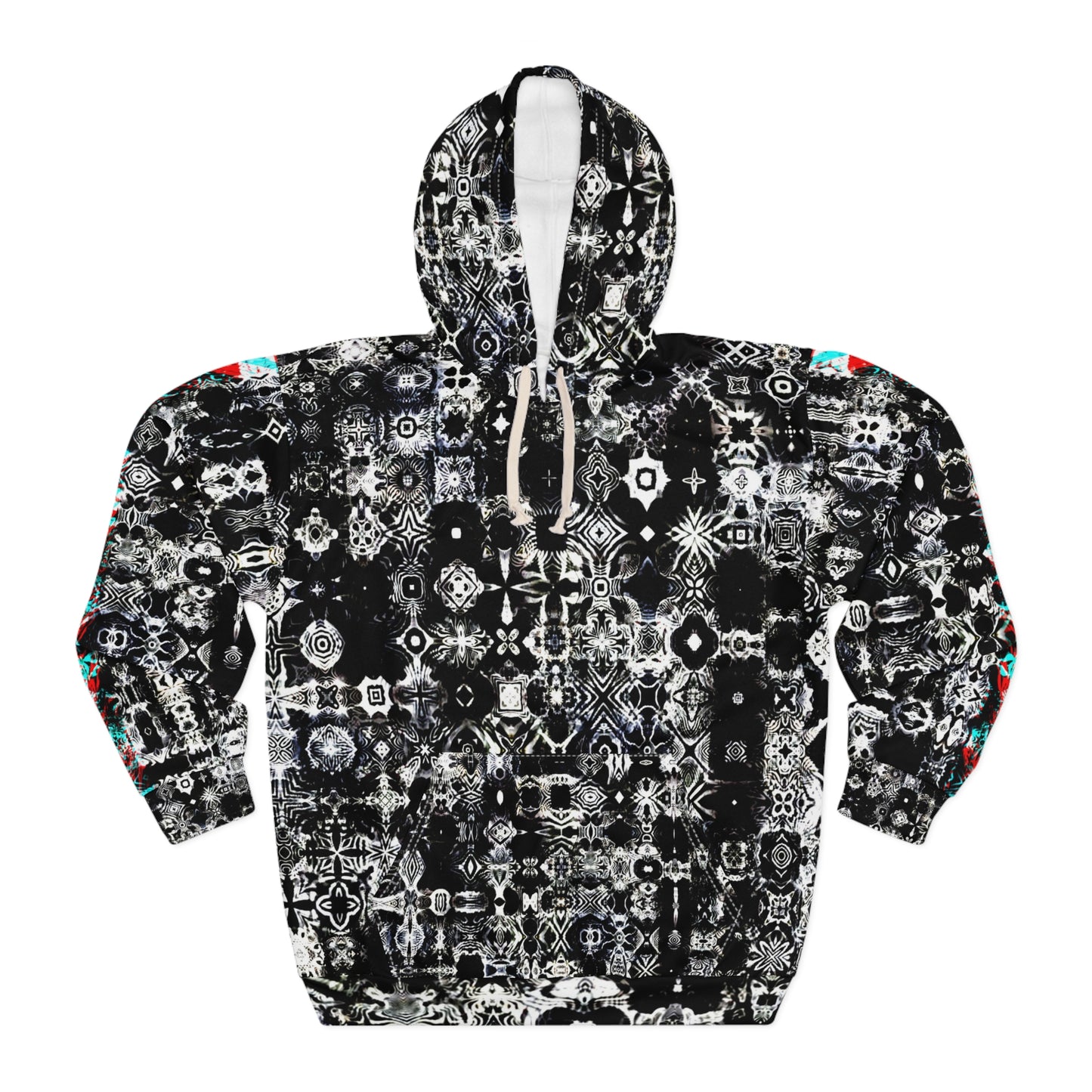 Galaxy Frog AOP Cymatics Pullover Hoodie