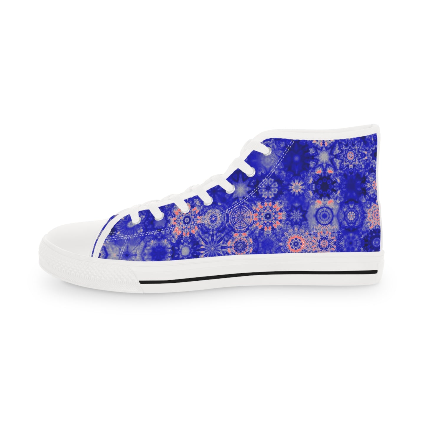 Galaxy Frog Men's Cymatics High Top Sneakers