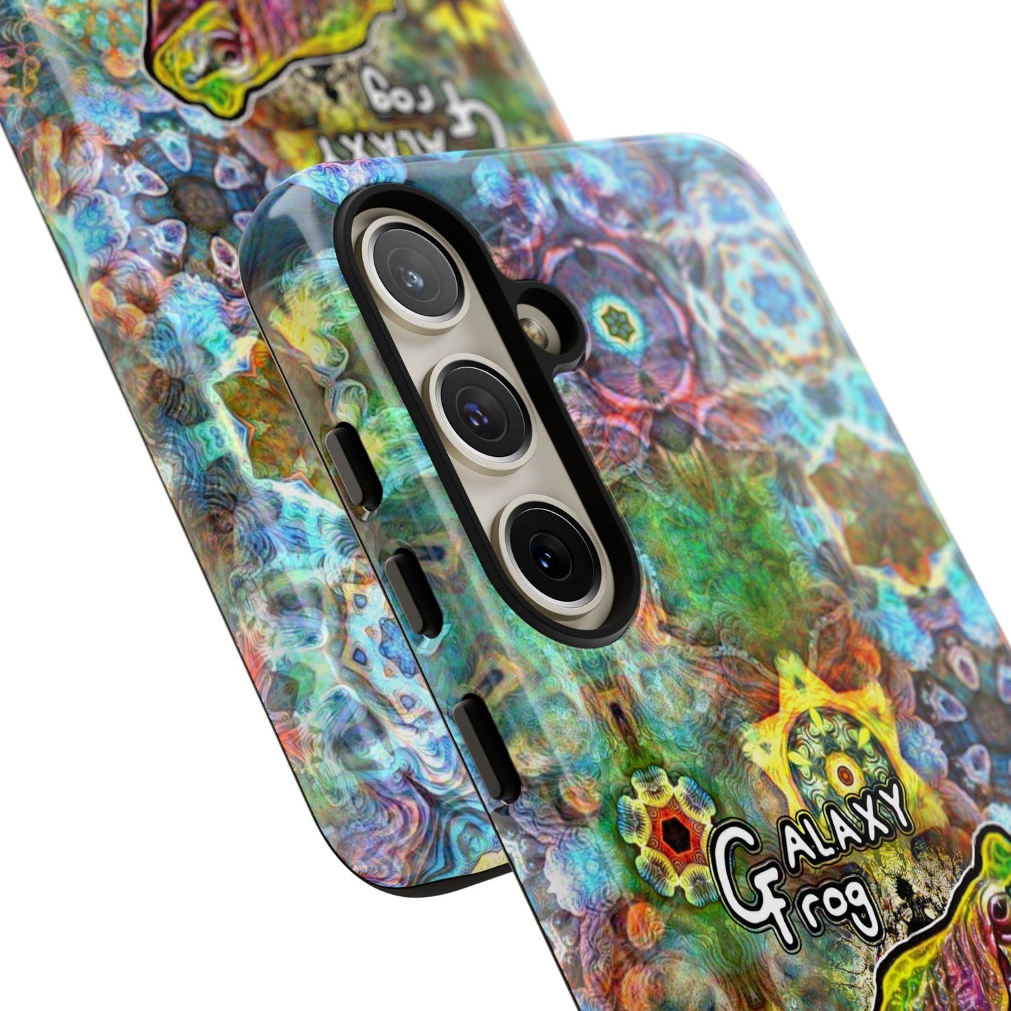 Galaxy Frog Fractal Cymagic Kaleidoscape Phone Cases