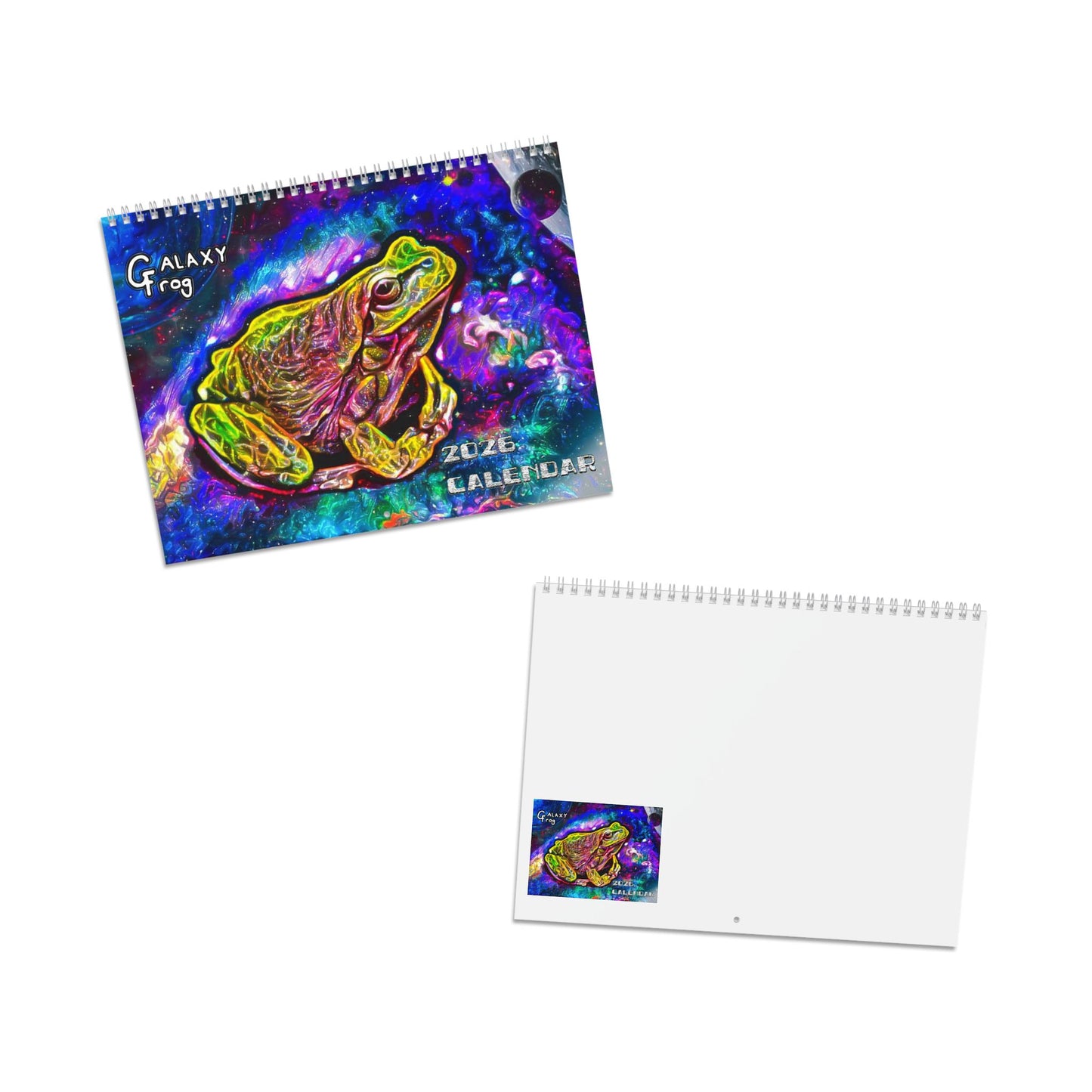 Galaxy Frog Calendar (2026)