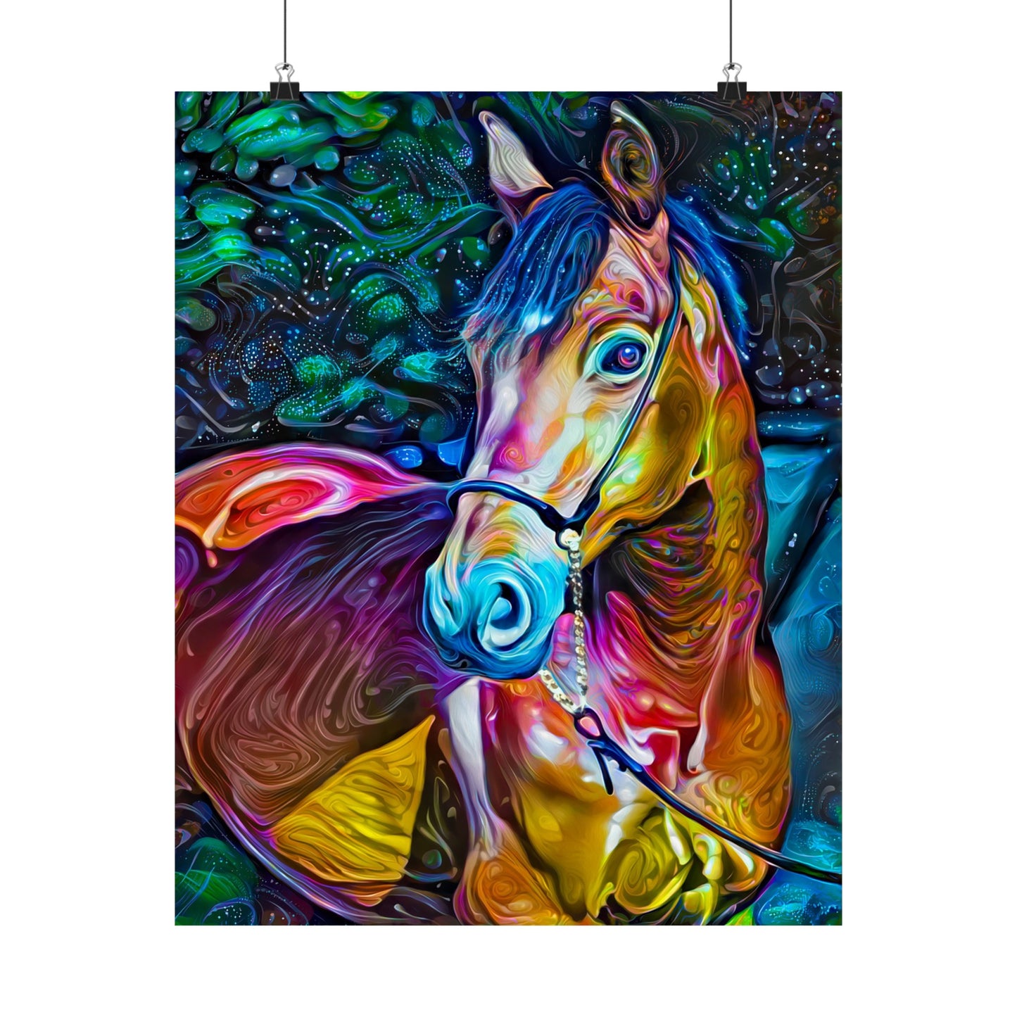 Unlimited Horse Power! Premium Matte vertical posters