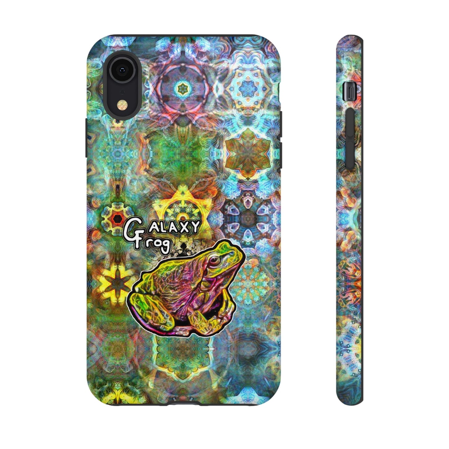 Galaxy Frog Fractal Cymagic Kaleidoscape Phone Cases