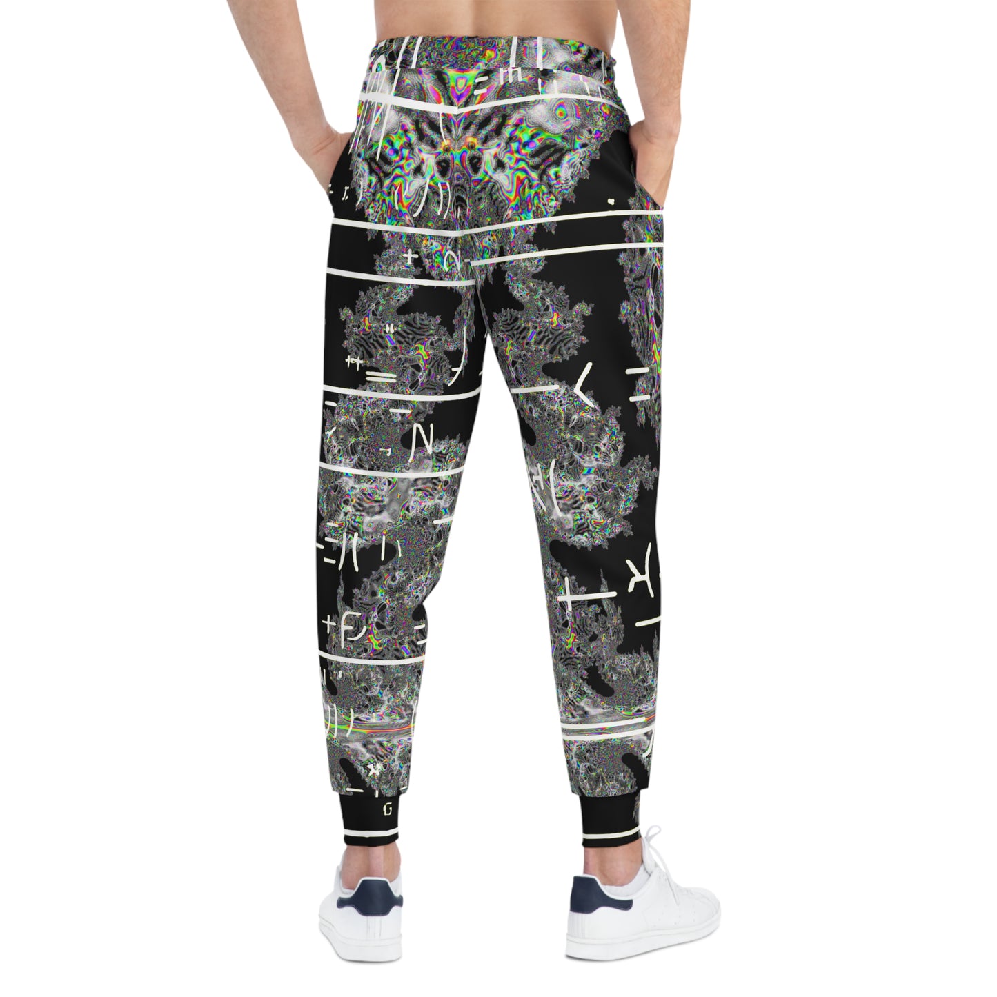 Galaxy Frog Fractal Cymatics Collaboration Joggers