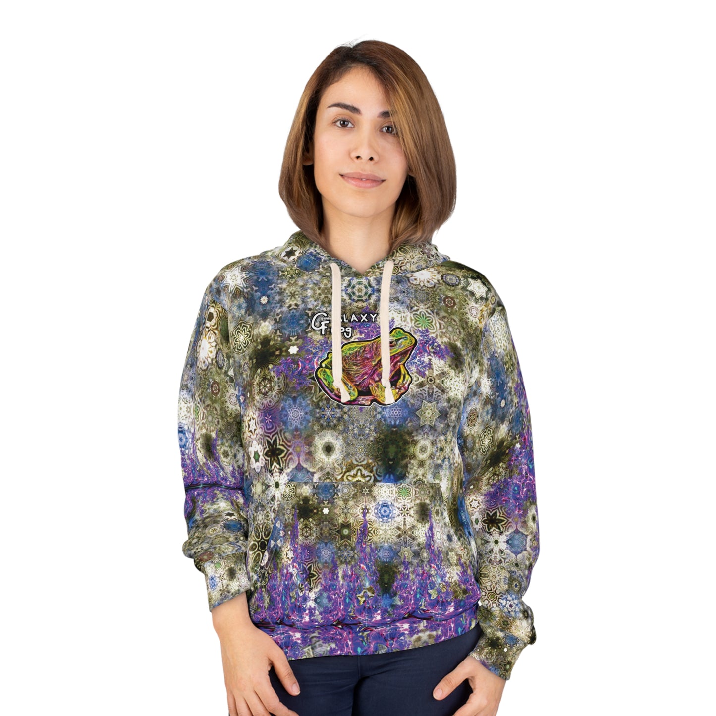 Galaxy Frog Cymatics Hoodie 0002