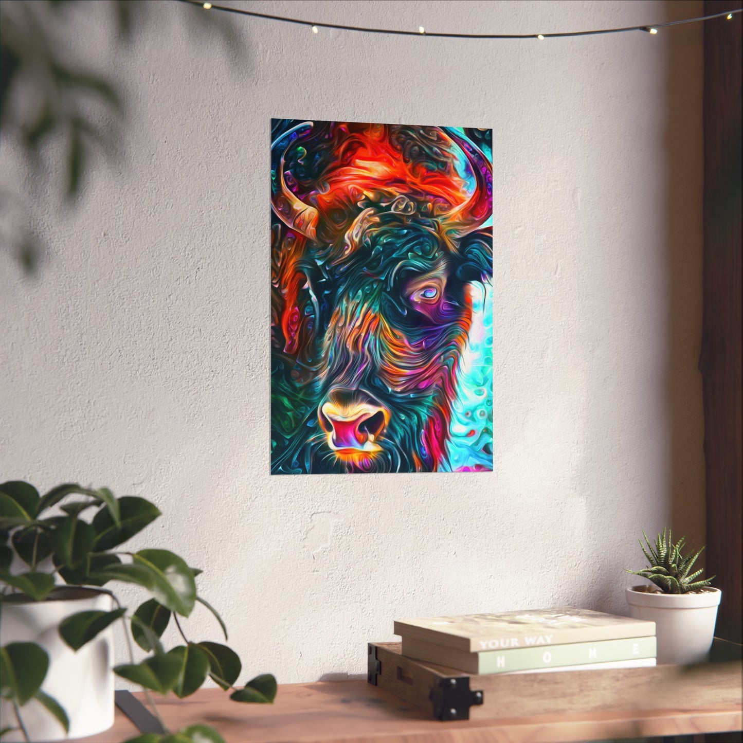 Buffalo Extravaganza Bonanza Premium Matte vertical posters