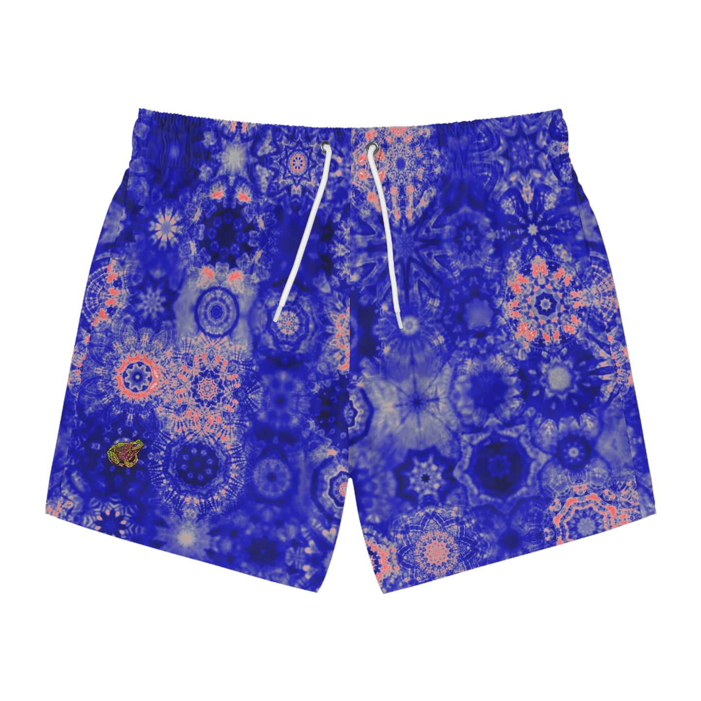 Galaxy Frog Cymatics Swim Trunks