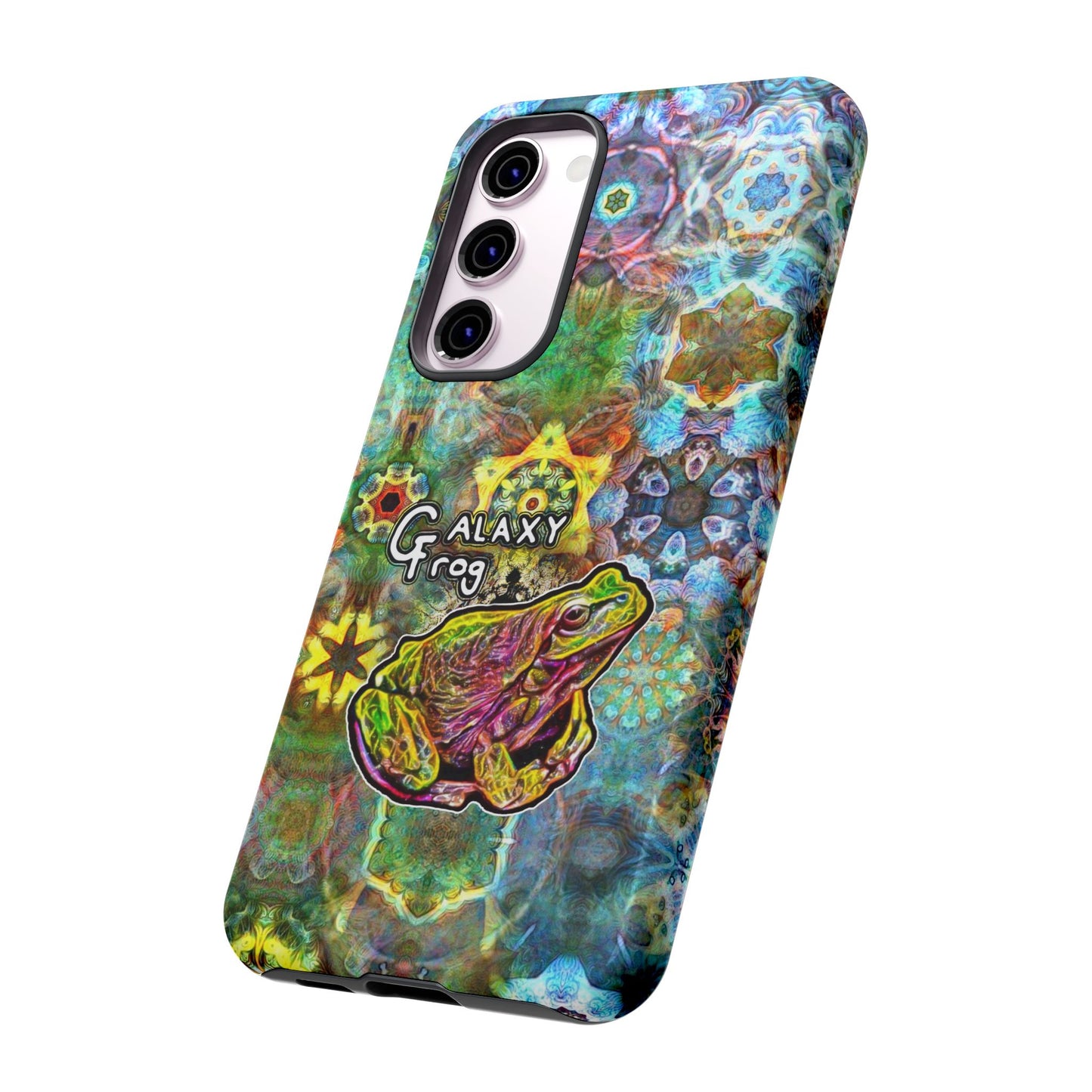 Galaxy Frog Fractal Cymagic Kaleidoscape Phone Cases