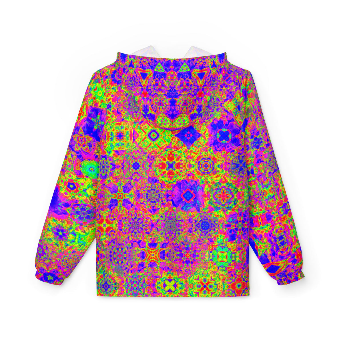 Galaxy Frog Cymagic Kaleidoscape Wind Breaker Jacket