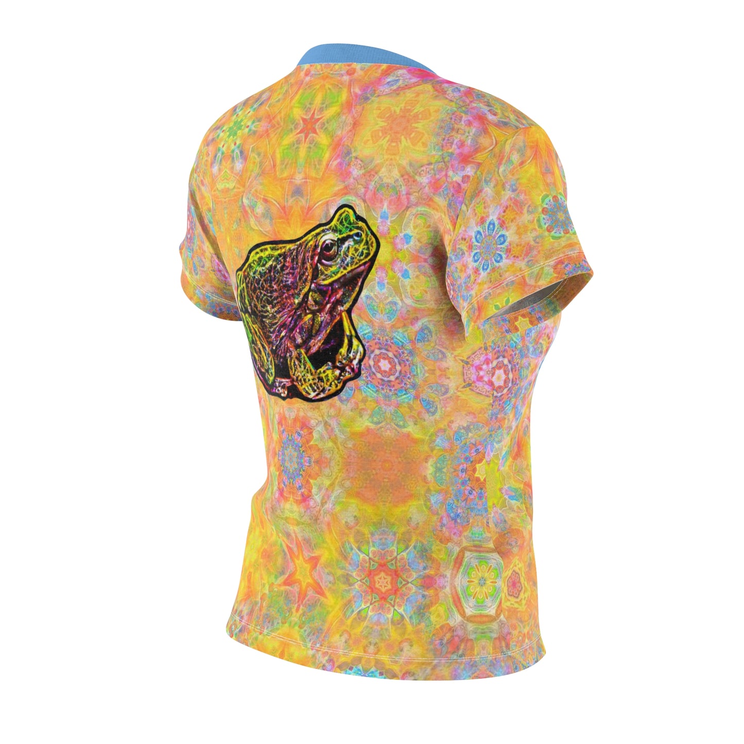 Galaxy Frog Cymatic Women's AOP Cut & Sew Tee