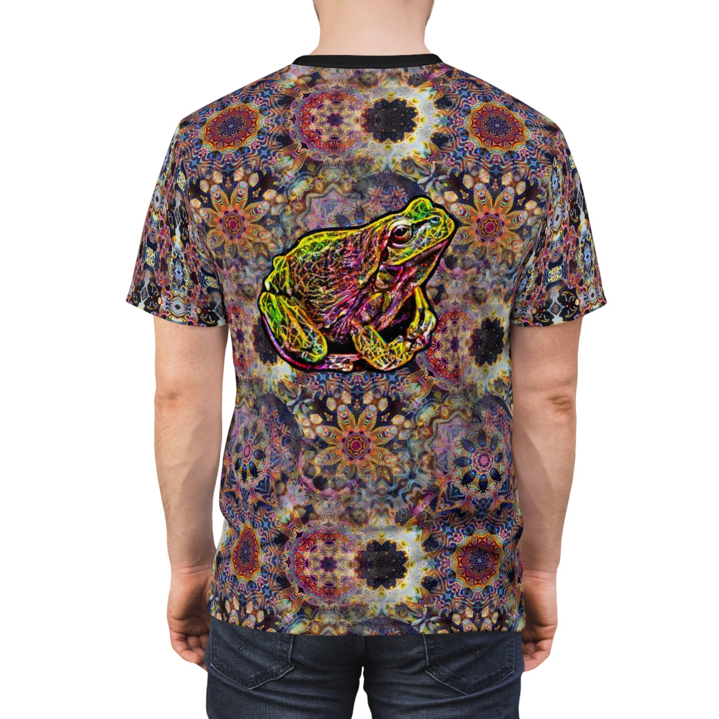 Galaxy Frog Cymatics AOP Cut & Sew Tee