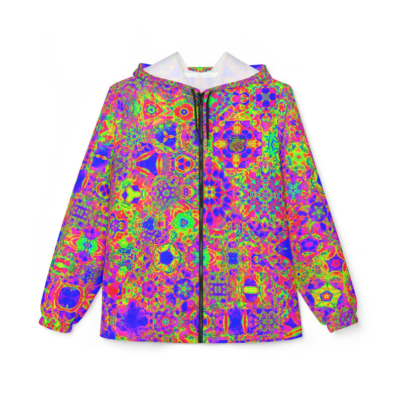 Galaxy Frog Cymagic Kaleidoscape Wind Breaker Jacket
