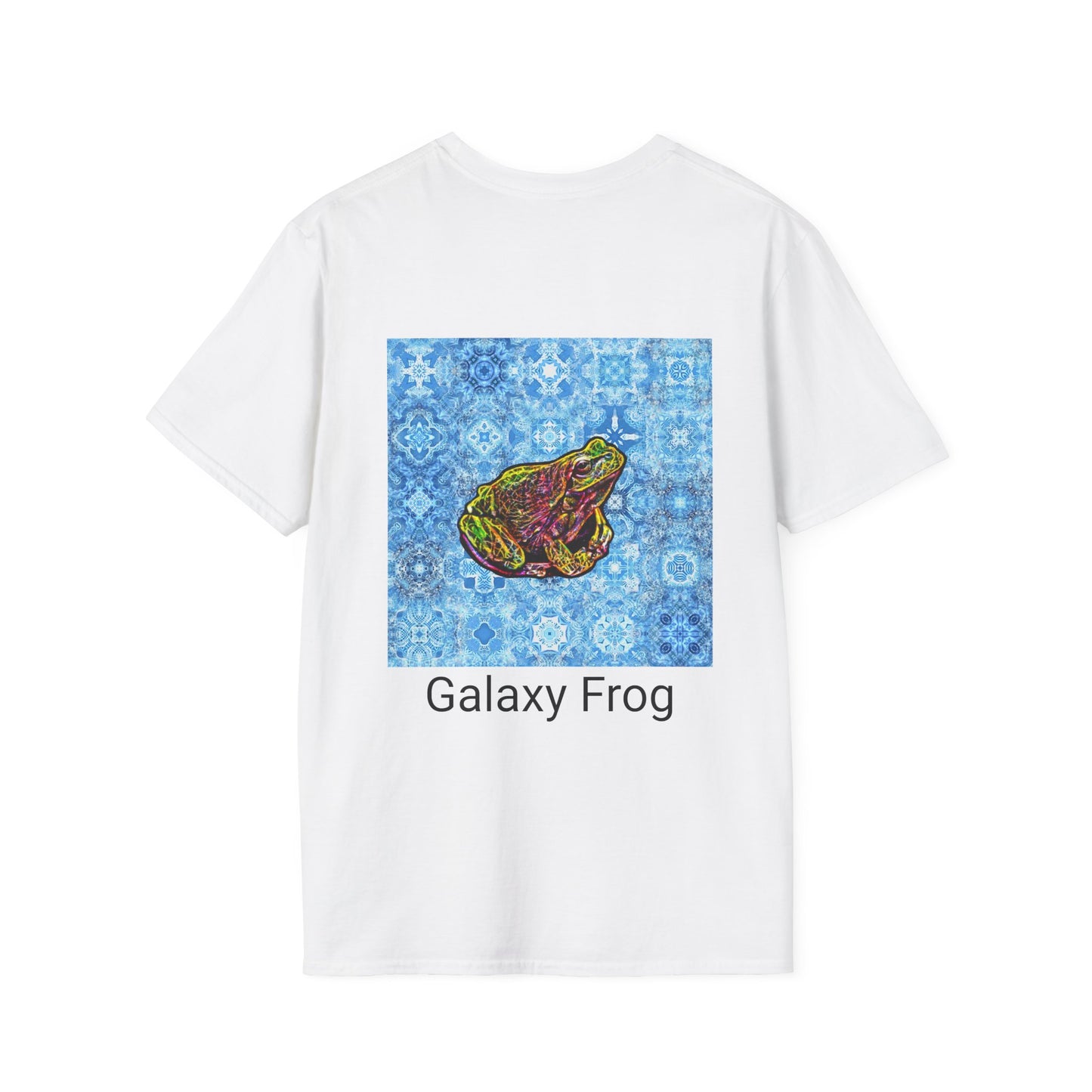 Galaxy Frog Softstyle Cymatics T-Shirt 0001