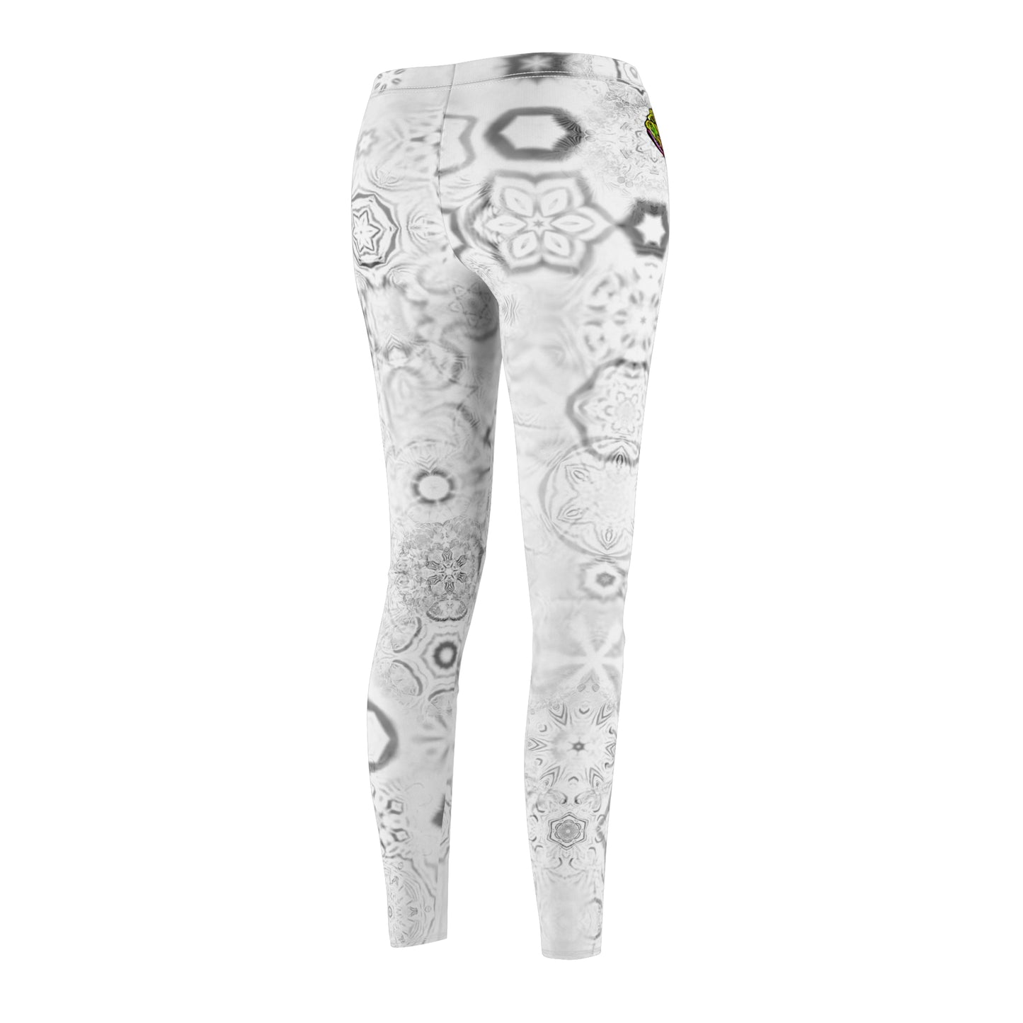 Women's Galaxy Frog Cymatics Cut & Sew Casual Leggings