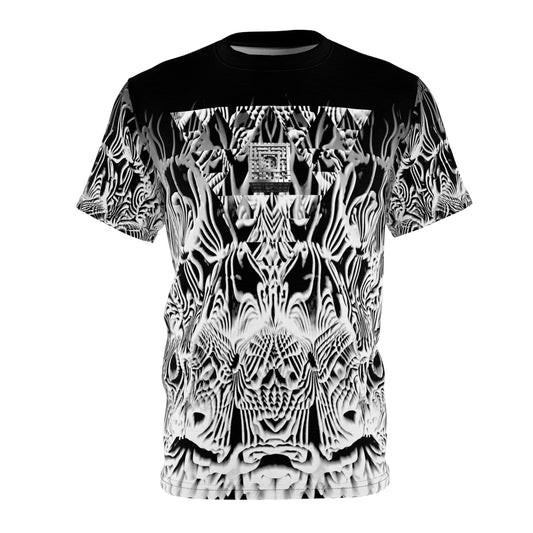 Galaxy Frog Cymatics Unisex AOP Cut & Sew Tee