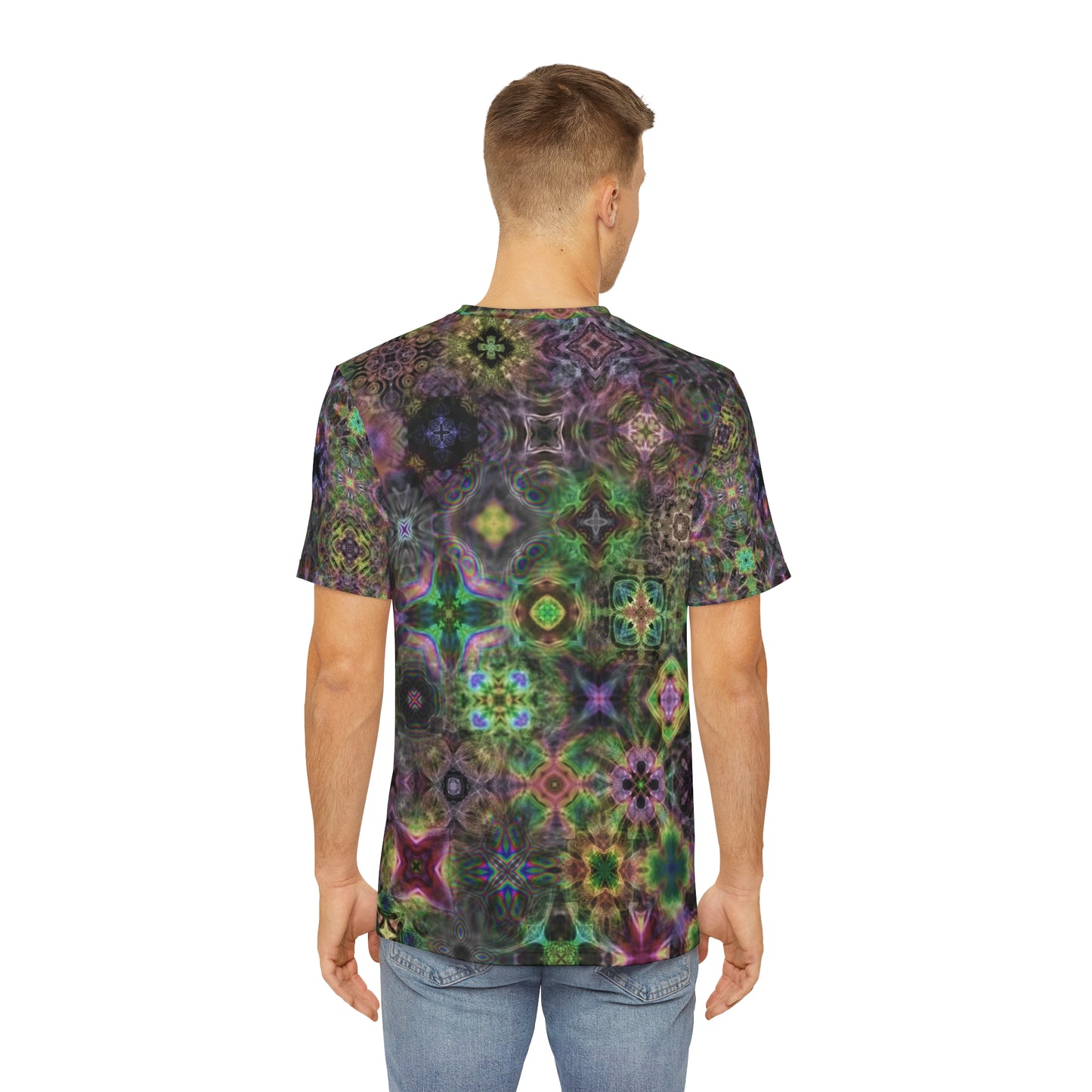 Mans best friend doggo cymatics Tee (AOP)