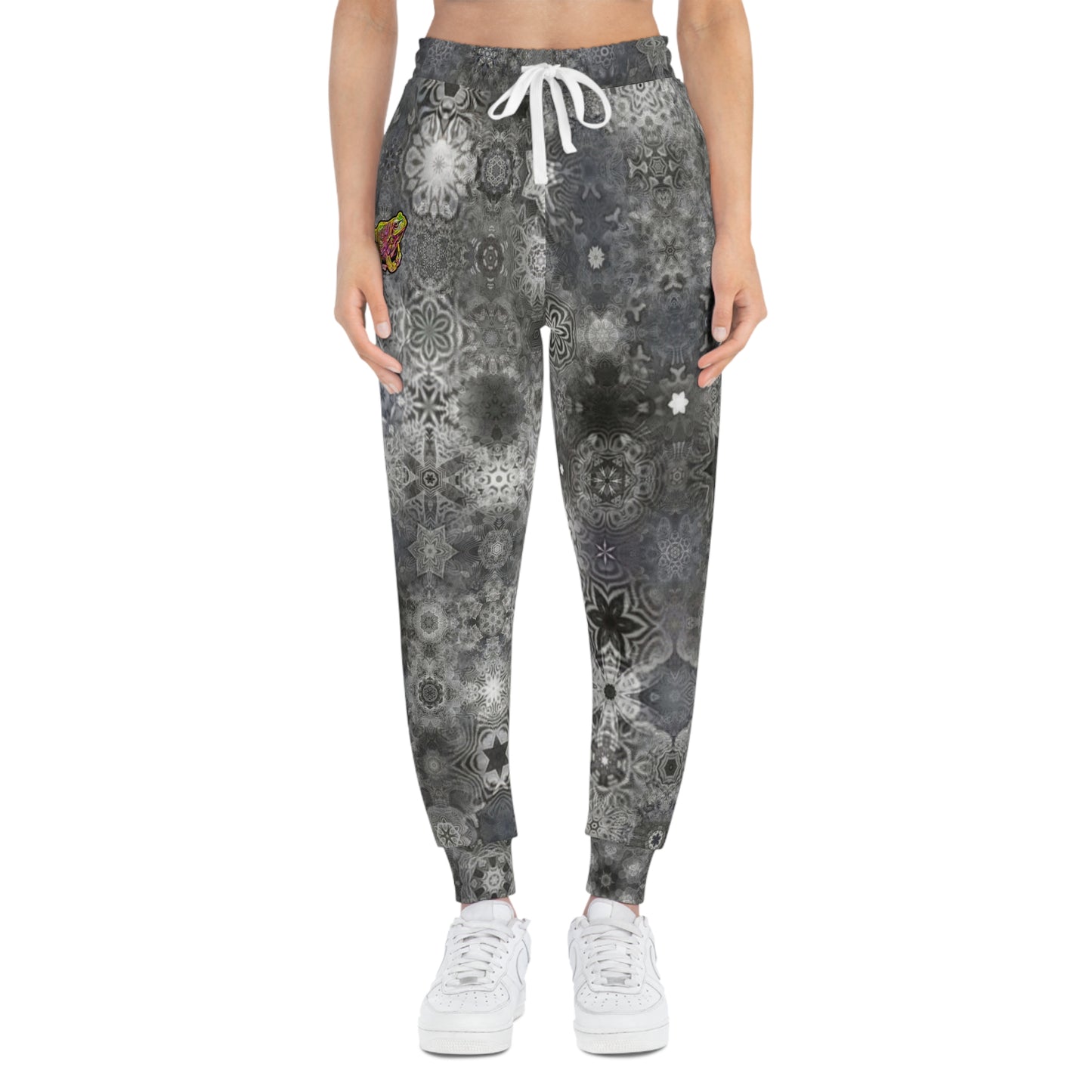 Galaxy Frog Cymatics Athletic Joggers (AOP)