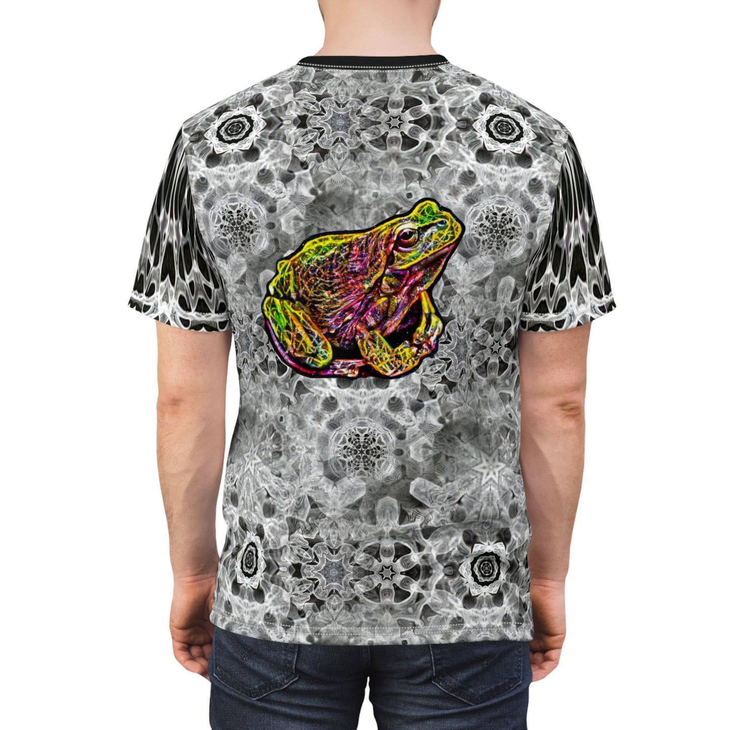 Galaxy Frog Cymatics AOP Cut & Sew Tee