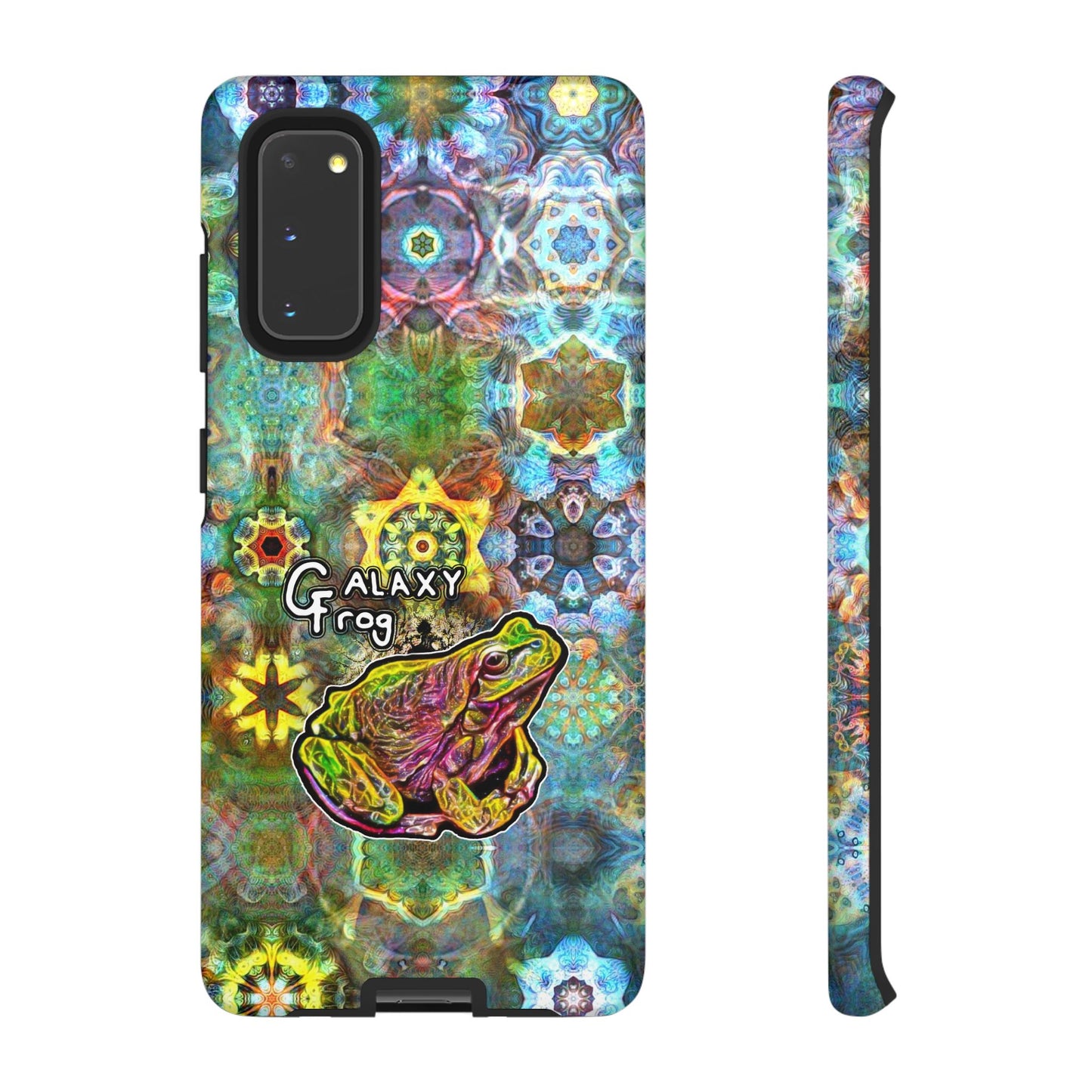 Galaxy Frog Fractal Cymagic Kaleidoscape Phone Cases