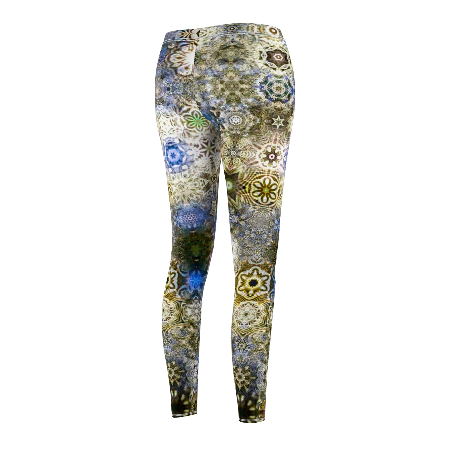 Galaxy Frog Women's Cut & Sew Casual Cymatics Leggings