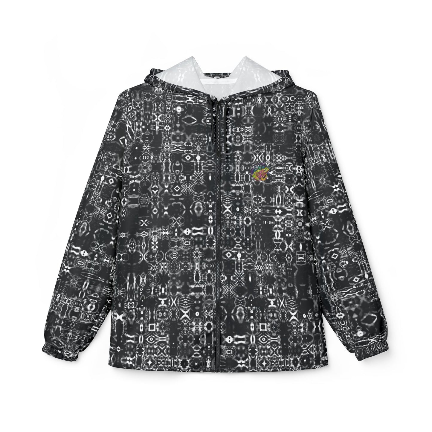 Galaxy Frog Cymatic Kaleidoscape Windbreaker Jacket (AOP)