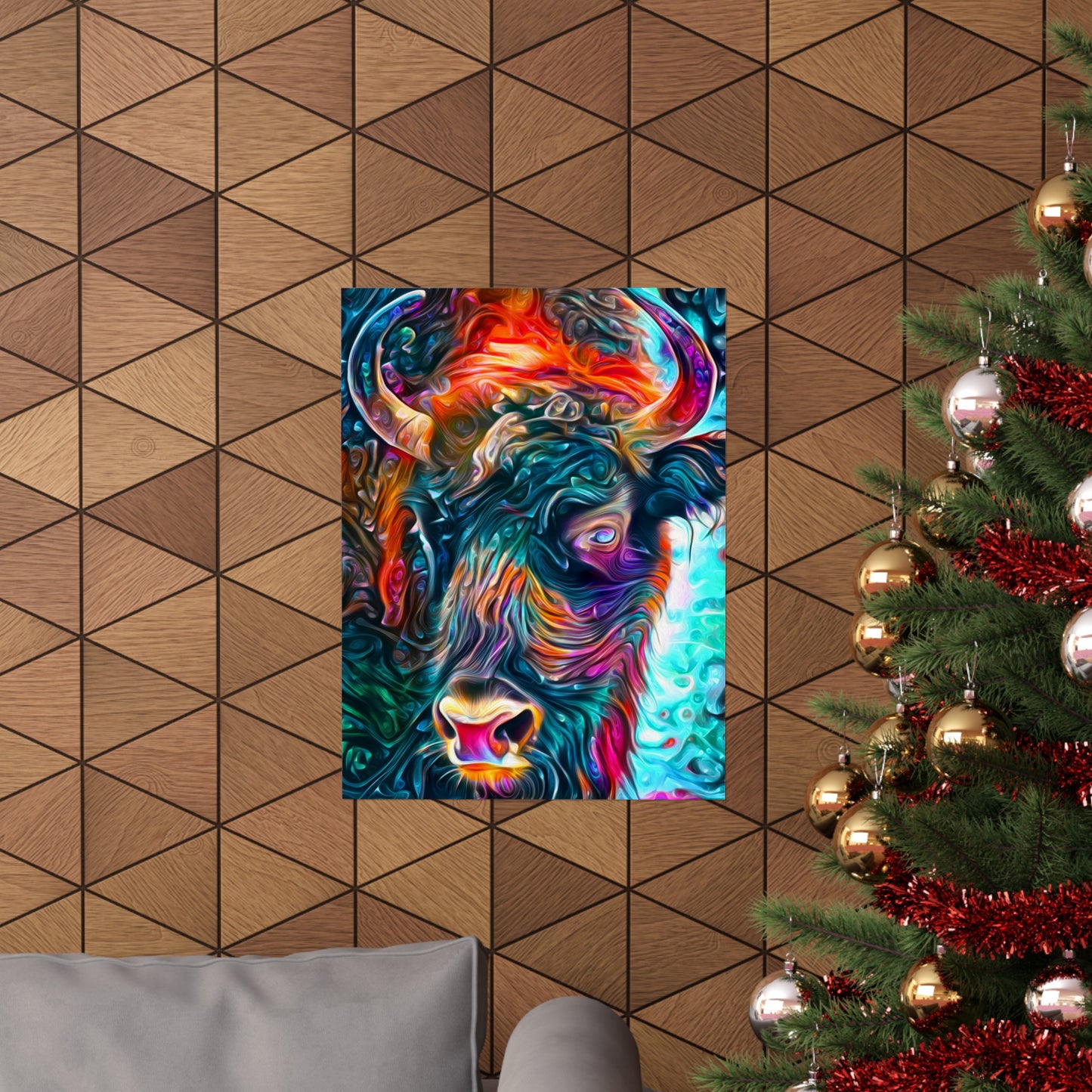 Buffalo Extravaganza Bonanza Premium Matte vertical posters