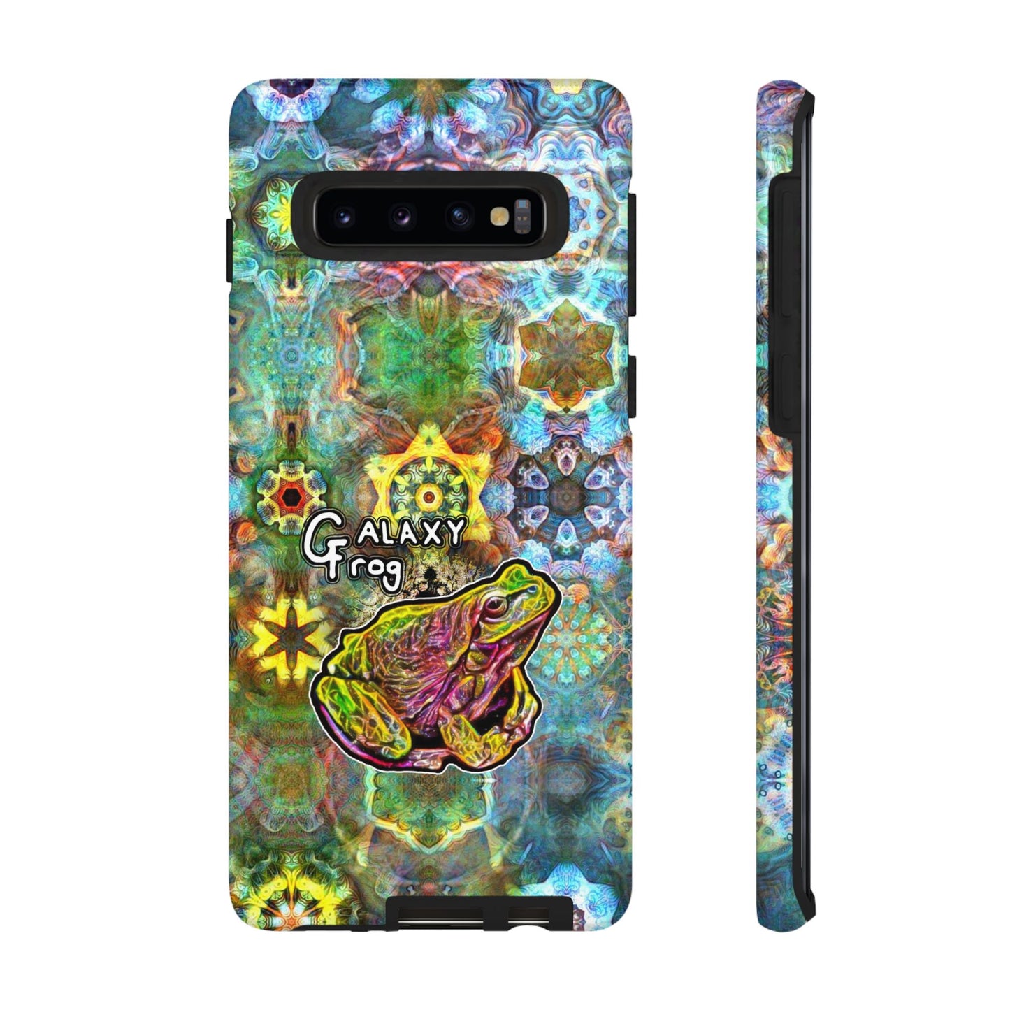 Galaxy Frog Fractal Cymagic Kaleidoscape Phone Cases