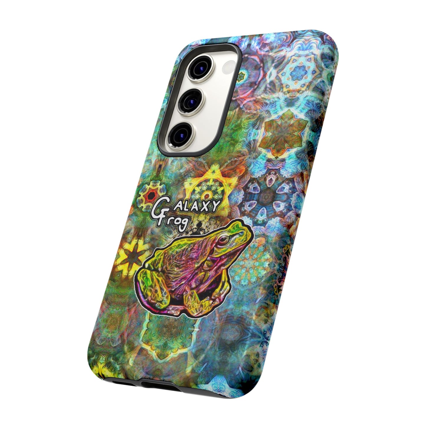 Galaxy Frog Fractal Cymagic Kaleidoscape Phone Cases